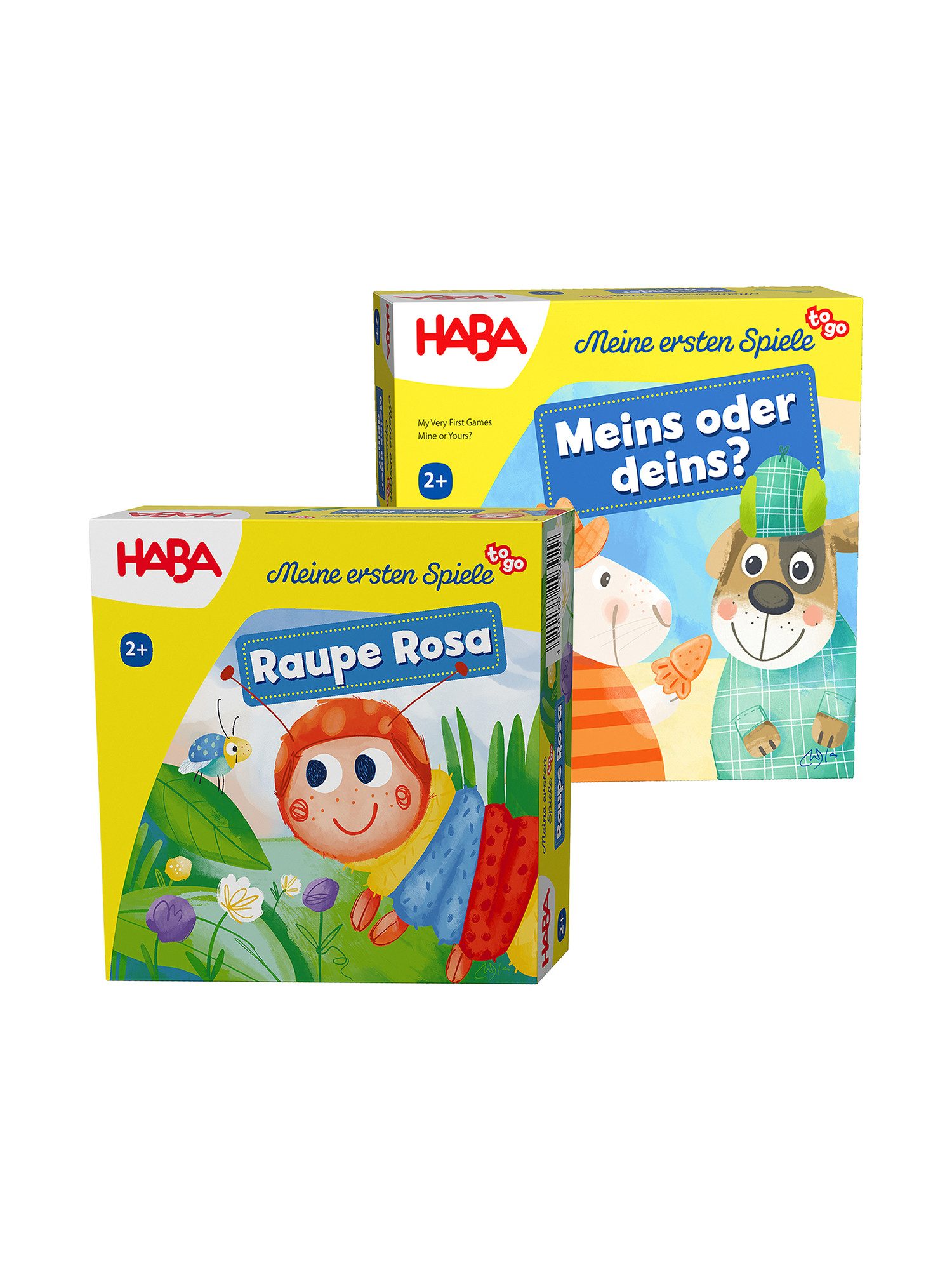 Haba Spiel Set To-Go, Gesellschaftsspiel, Brettspiel, Familienspiel