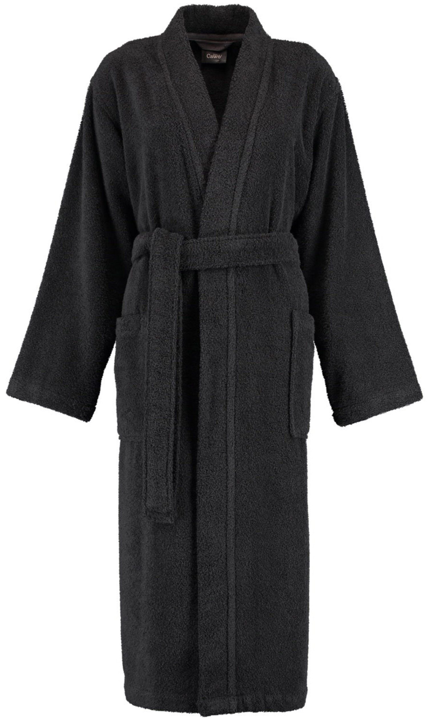 Cawö Home Damen Bademantel Kimono 826 - Farbe: lava - 97 - M günstig online kaufen