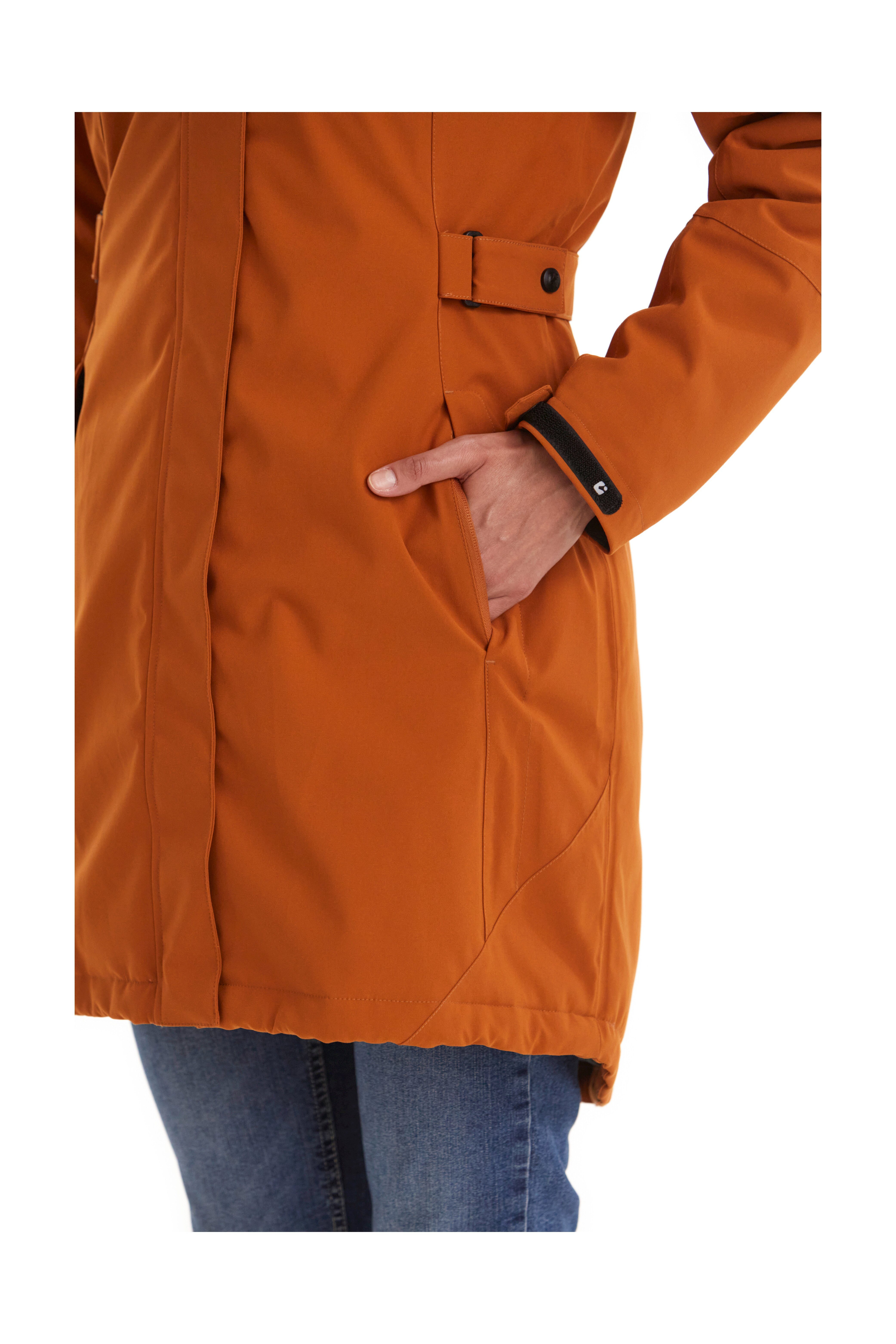 Killtec Parka "KOW 165 WMN PRK", Wasser- und winddichter Parka mit Teddyfle günstig online kaufen
