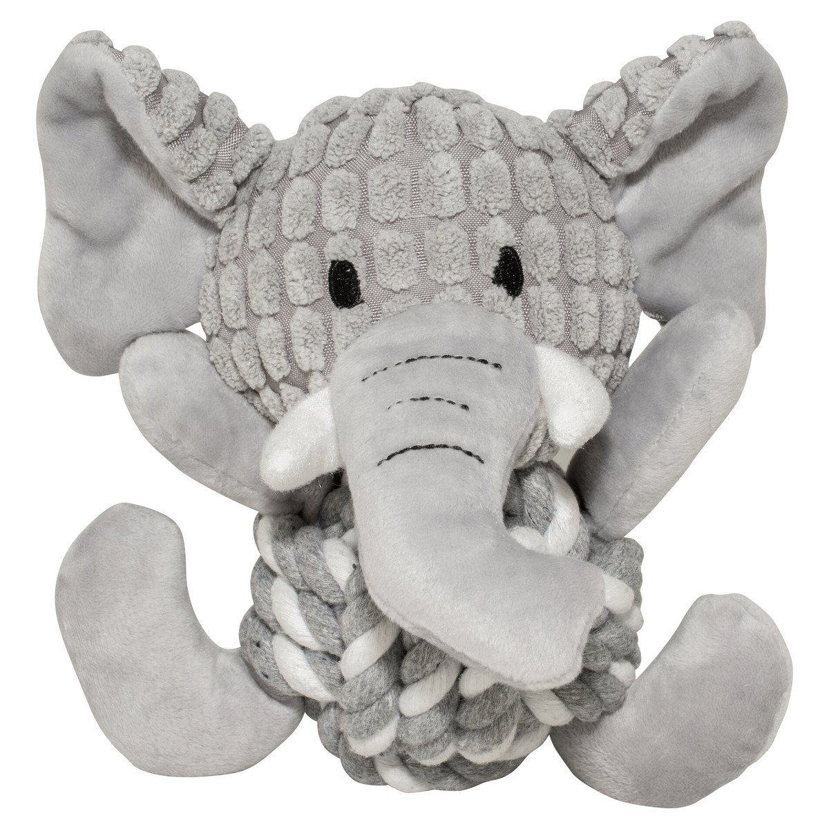 DUVO+ Tierkuscheltier Hundespielzeug Zoo Friends Elefant Ball grau günstig online kaufen