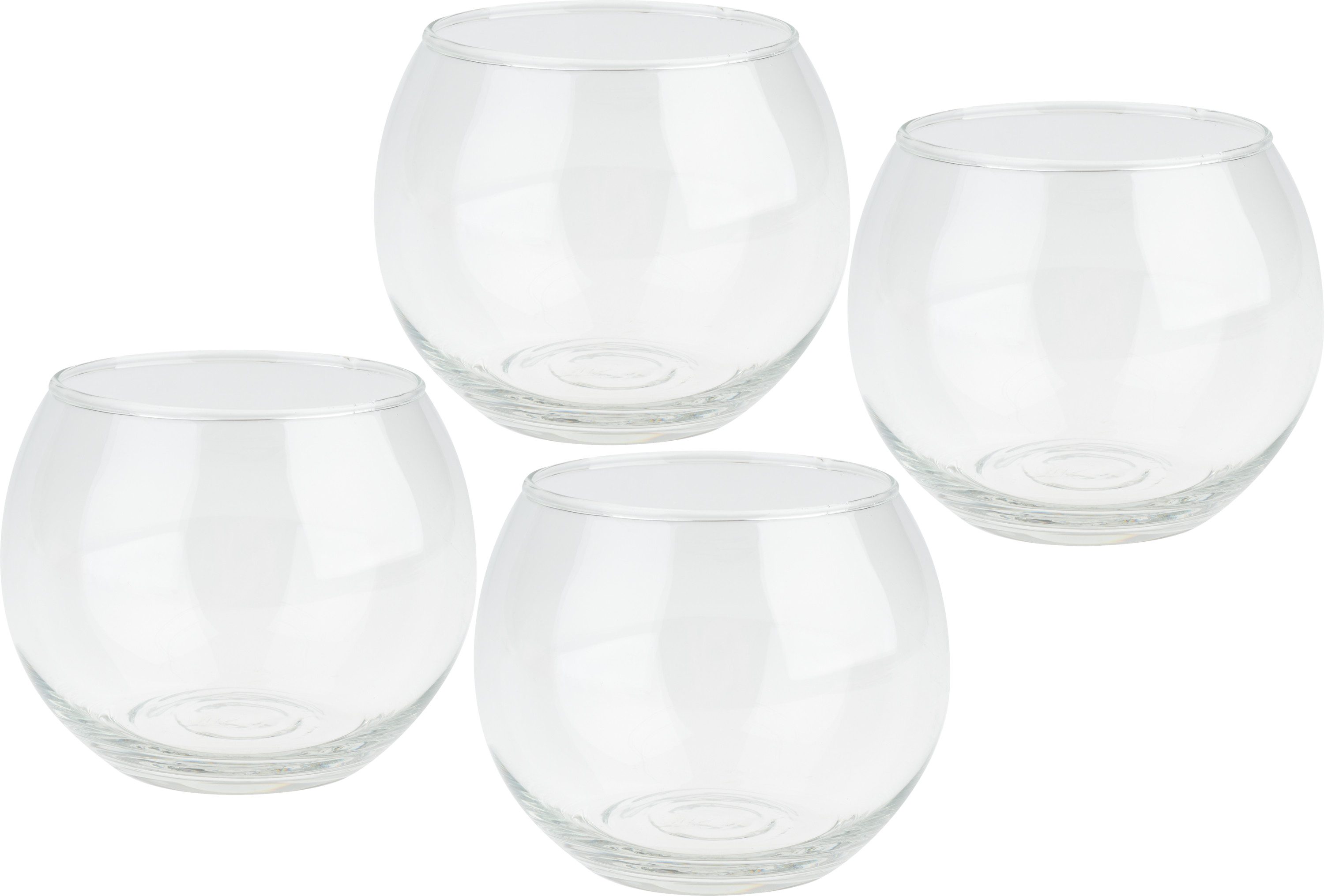Windlicht Teelichtglas Bowl