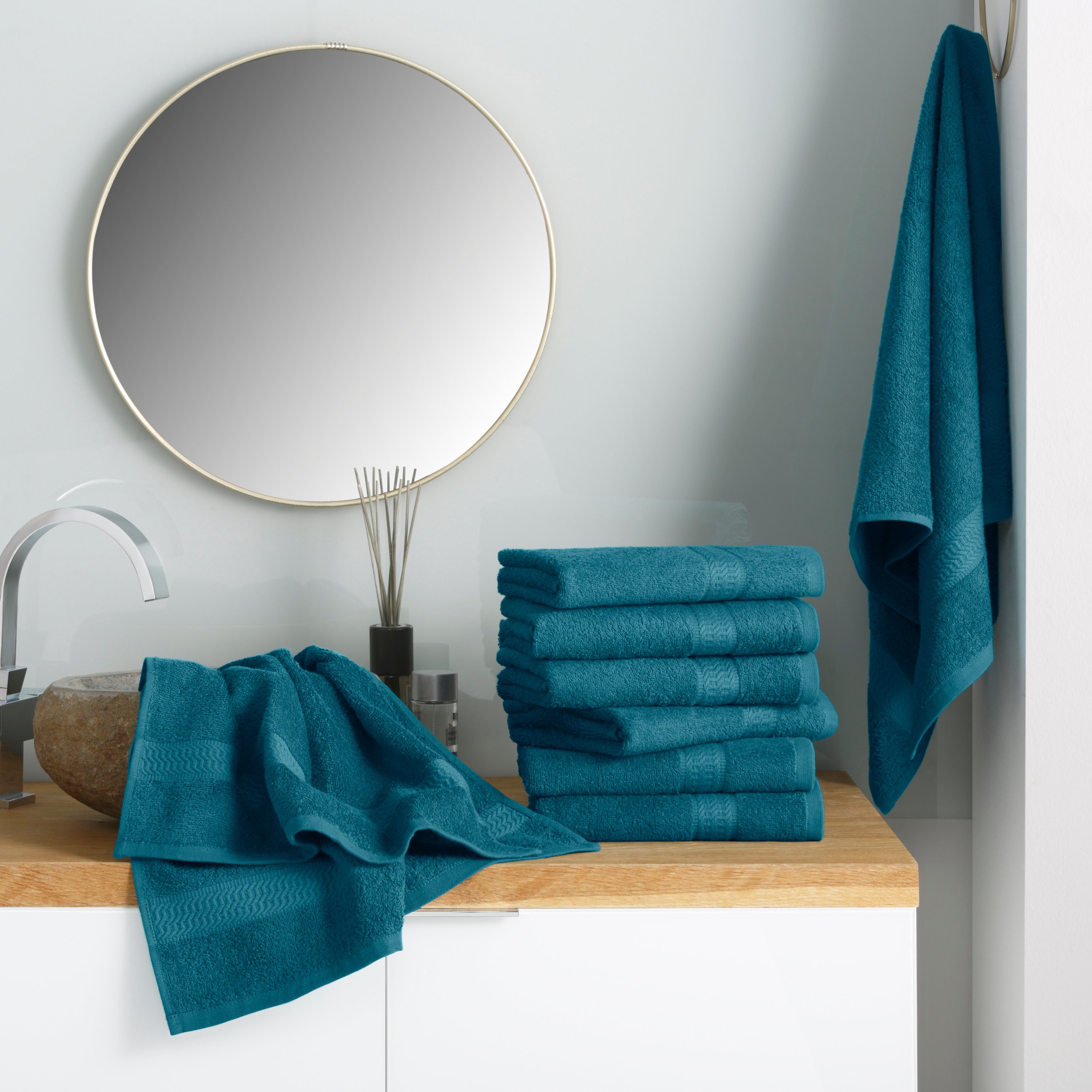 my home Handtücher Juna, als Set günstig online kaufen