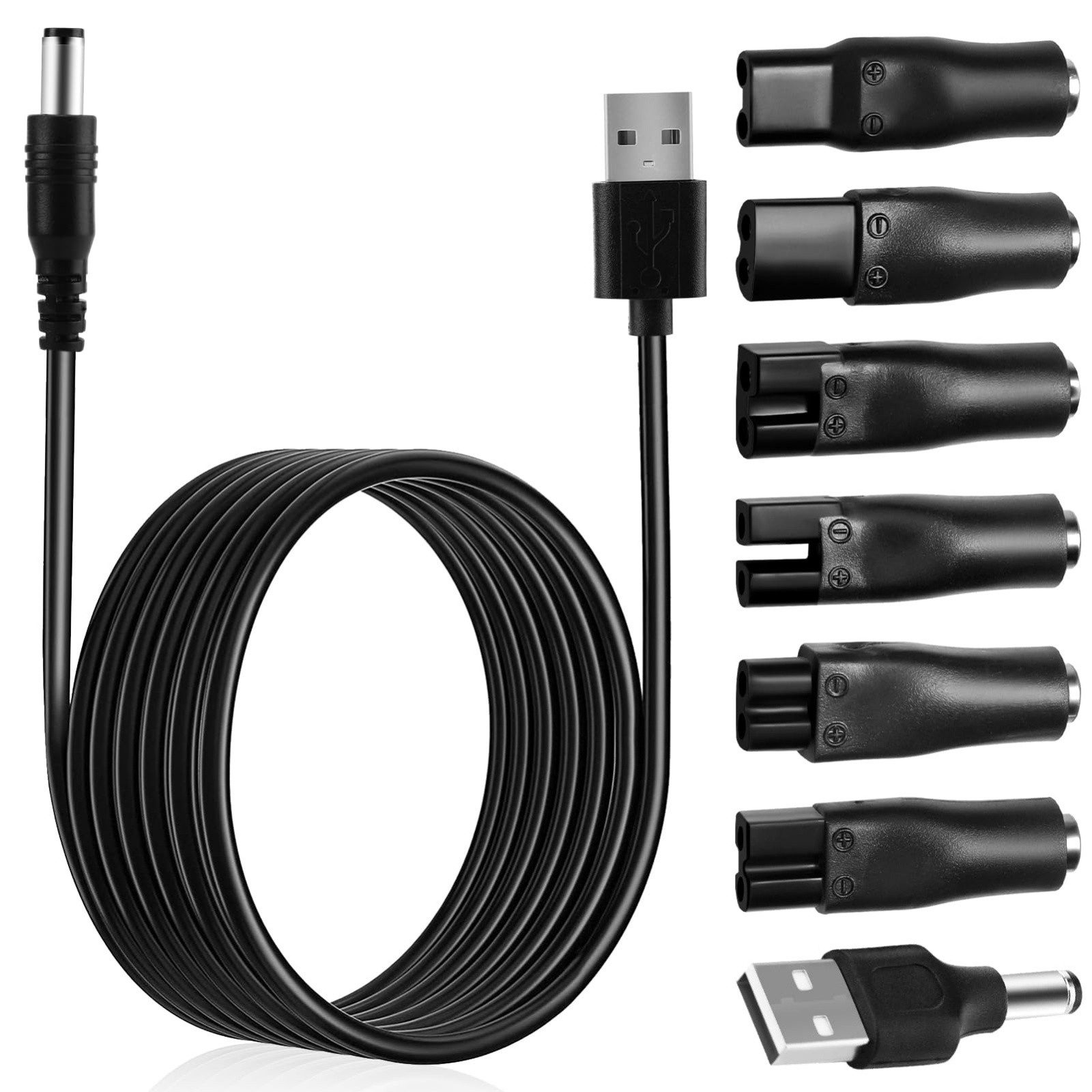 Bundviel USB Lade-/Netzkabel für Rasierer-Ladekabel Netzkabel