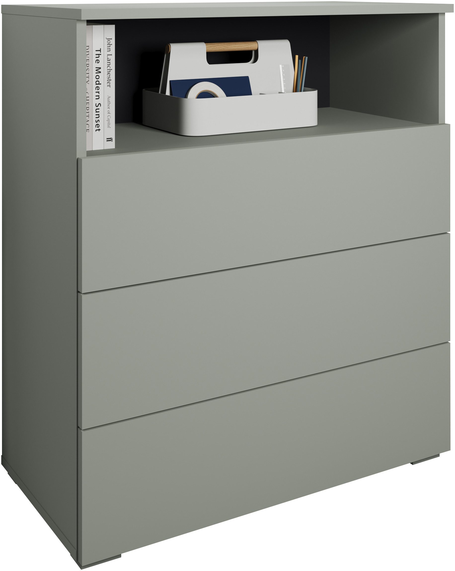 OTTO home Kommode Paris, mit 3 Schubkästen (Breite 70 cm)