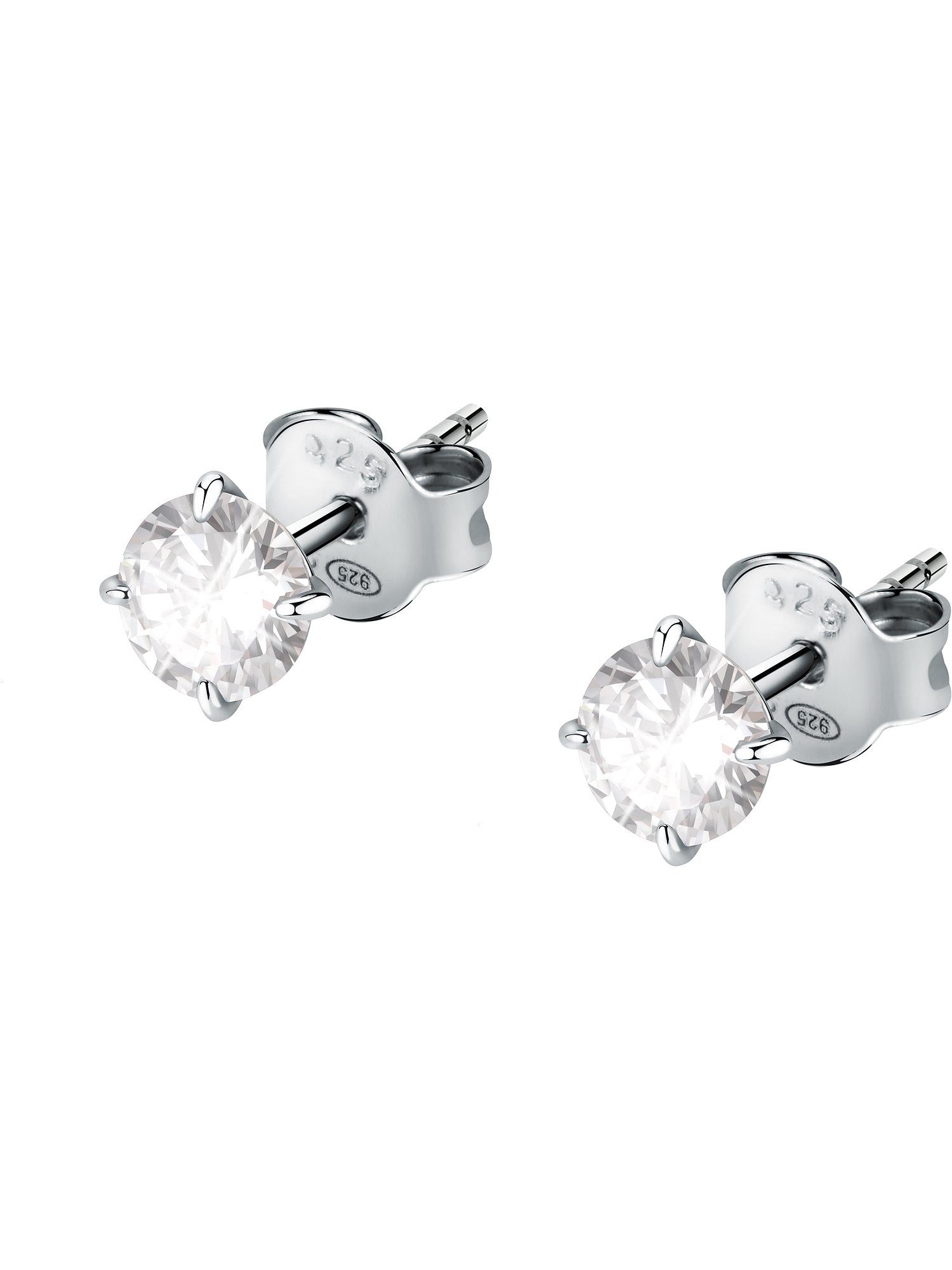FAVS Paar Серьги-гвоздики FAVS Damen-Ohrstecker 925er Silber 2 Zirkonia
