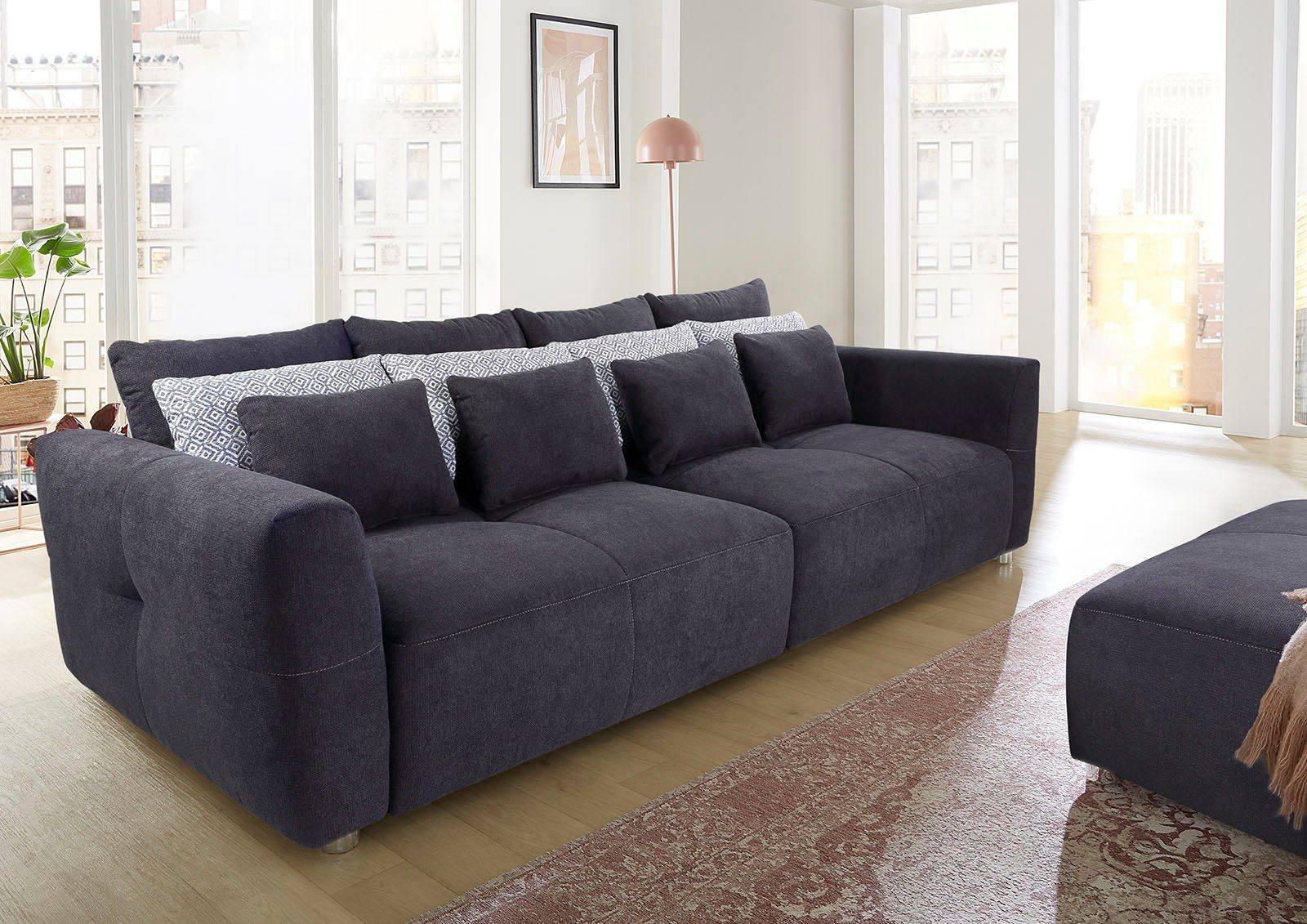 Jockenhöfer Gruppe Big-Sofa Gulliver, mit Federkernpolsterung günstig online kaufen
