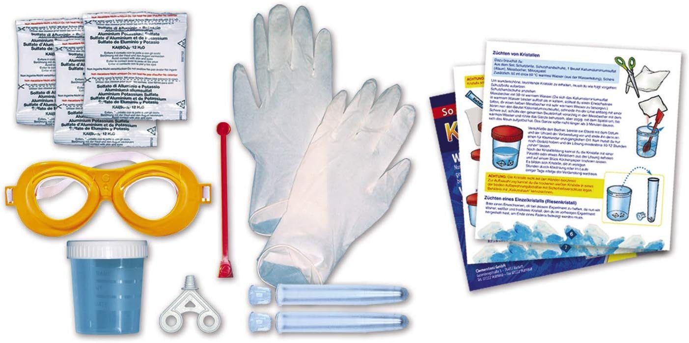 Clementoni® Experimentierkasten Clementoni 69936 - Galileo Lab Kristalle selbst züchten Mini-Set