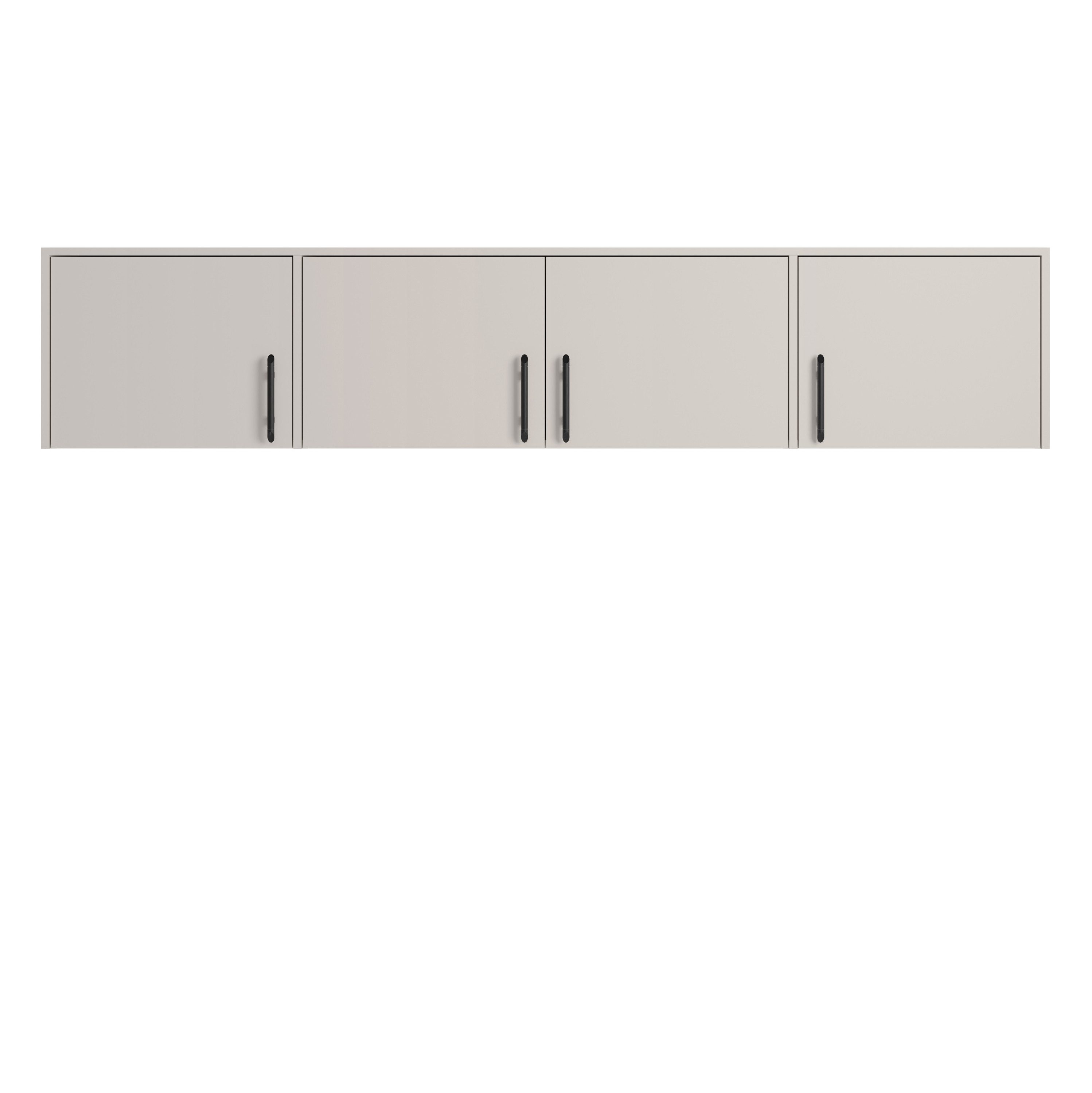 Marmex Möbel Drehtürenschrank SMART 1N/C großer Kleiderschrank Mehrzweckschrank mit Schrankaufsatz (2-St) 2 Schubladen, cashmere, Kleiderstangen, Stauraum