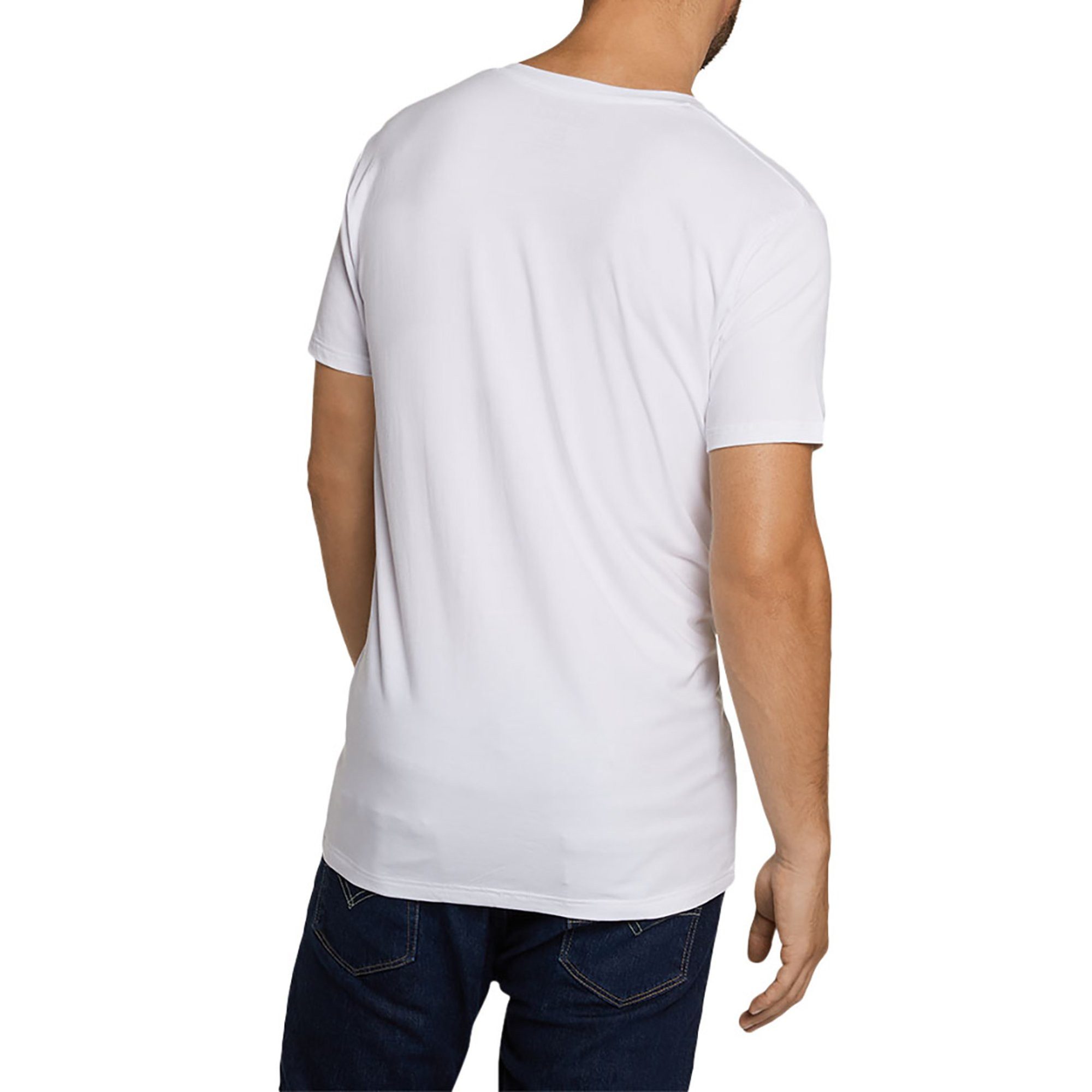 Bamboo basics T-Shirt Herren T-Shirt 4er Pack Viskose VELO (Packung, 4er Pack)