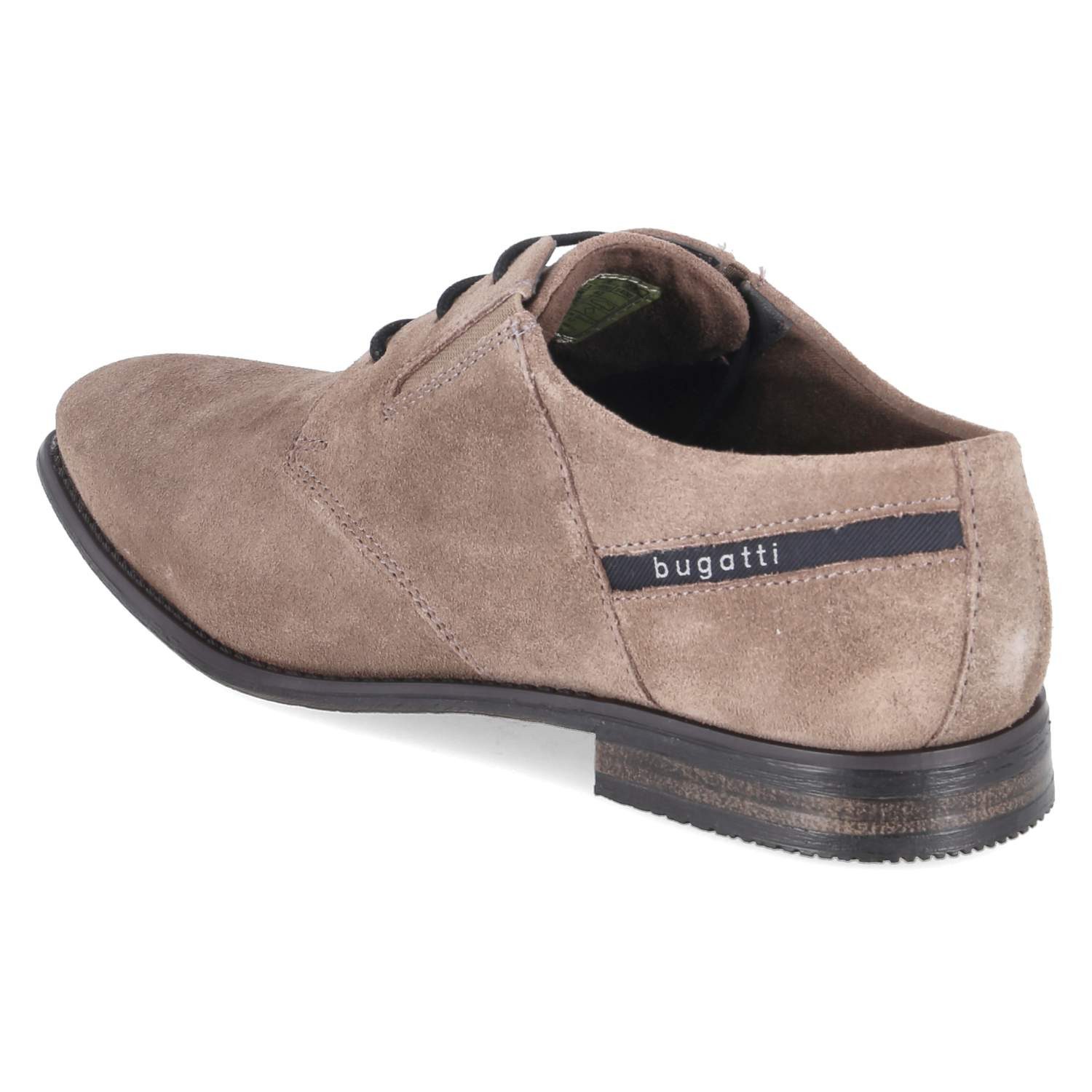 bugatti Bugatti 311960111400-1400 Herren Rauleder taupe Schnürschuh