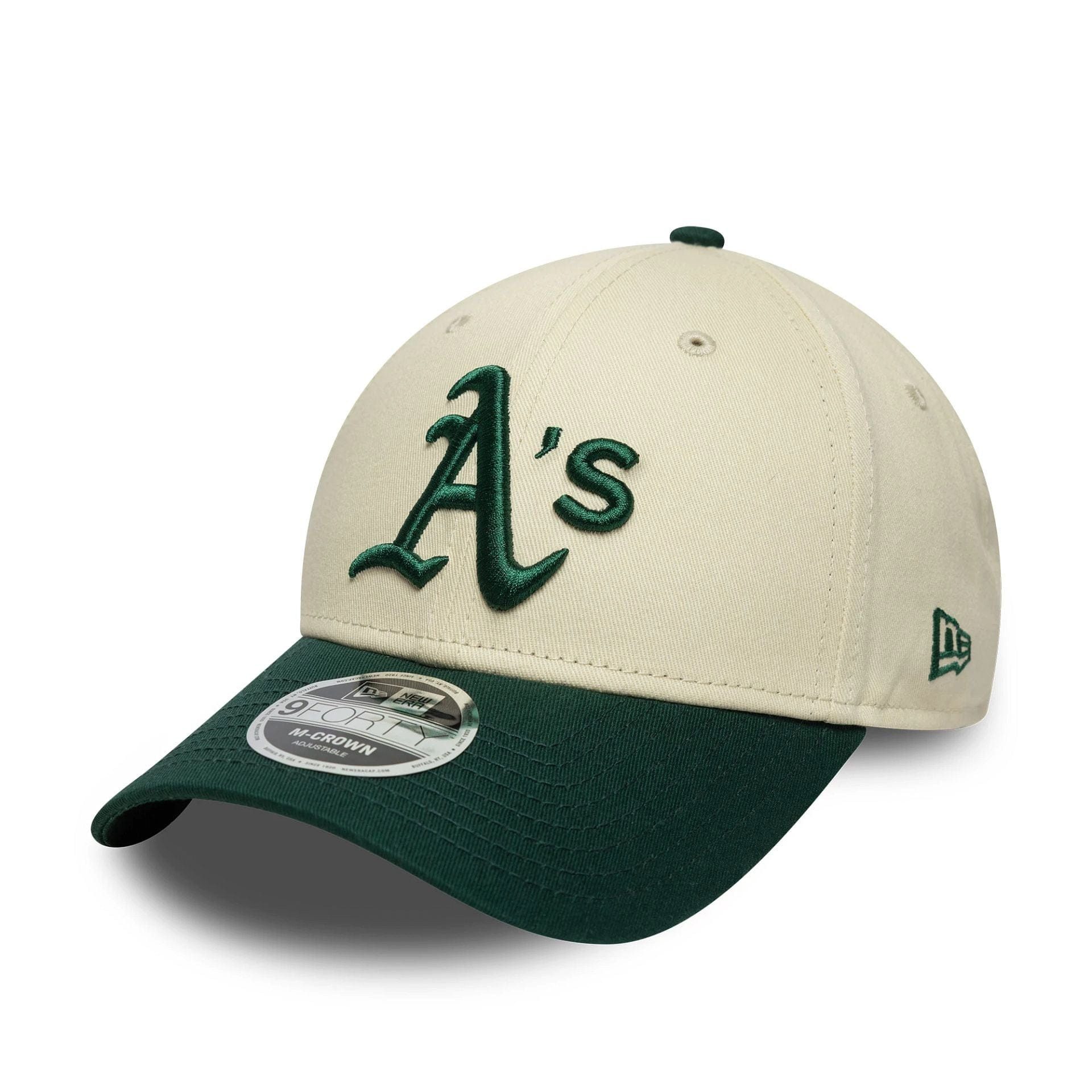 Baseball Cap New Era 9FORTY Cap Oakland Athletics MC beige
