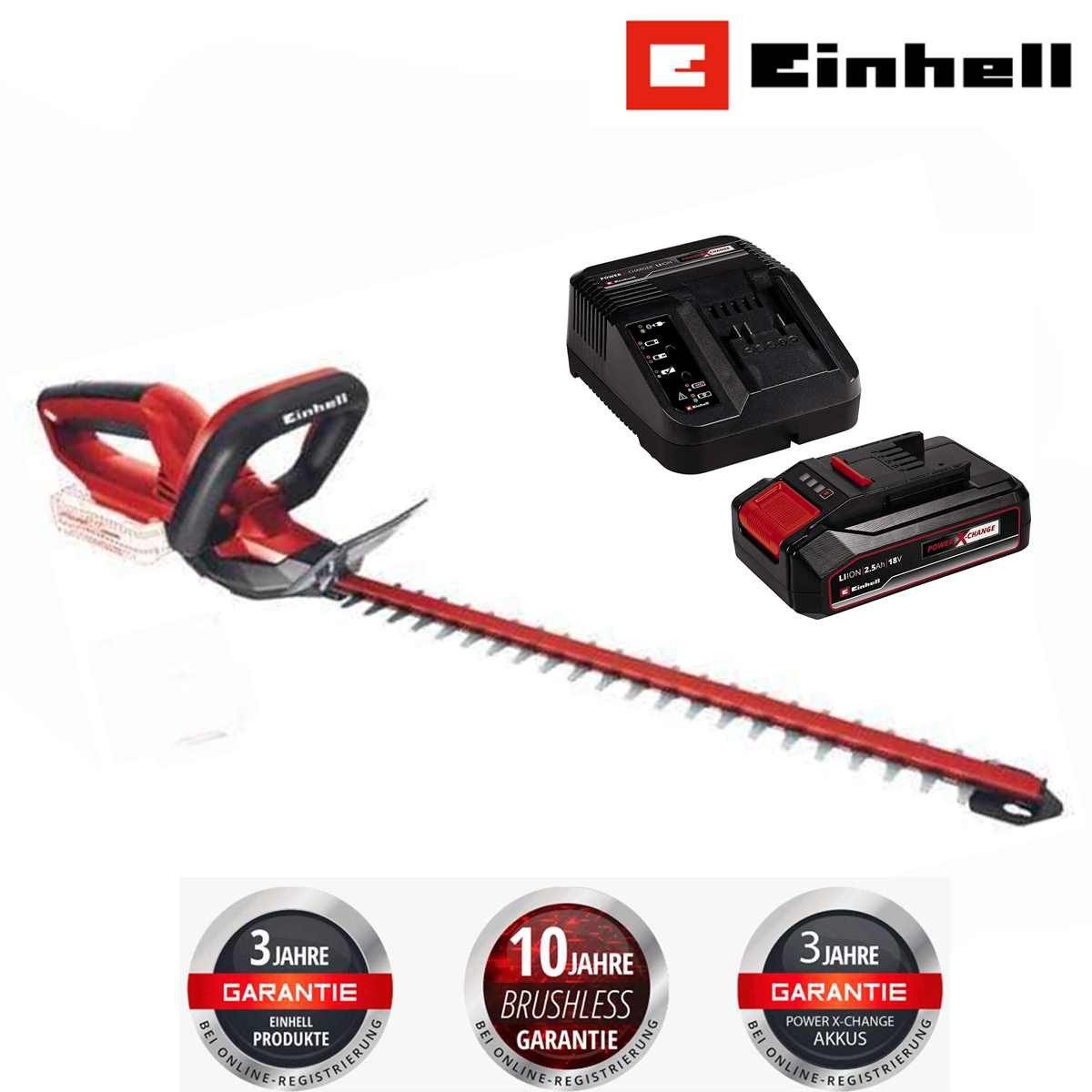Einhell Akku-Heckenschere Einhell Akku-Heckenschere GC-CH 18/40 Li,mit 2,5AH akku / Ladegerät