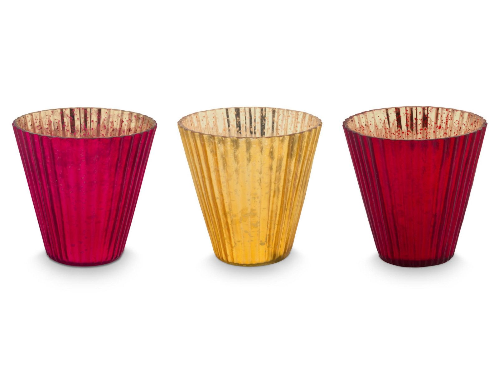 PiP Studio Teelichthalter Love Birds Teelichthalter Glas rot 3er Set günstig online kaufen