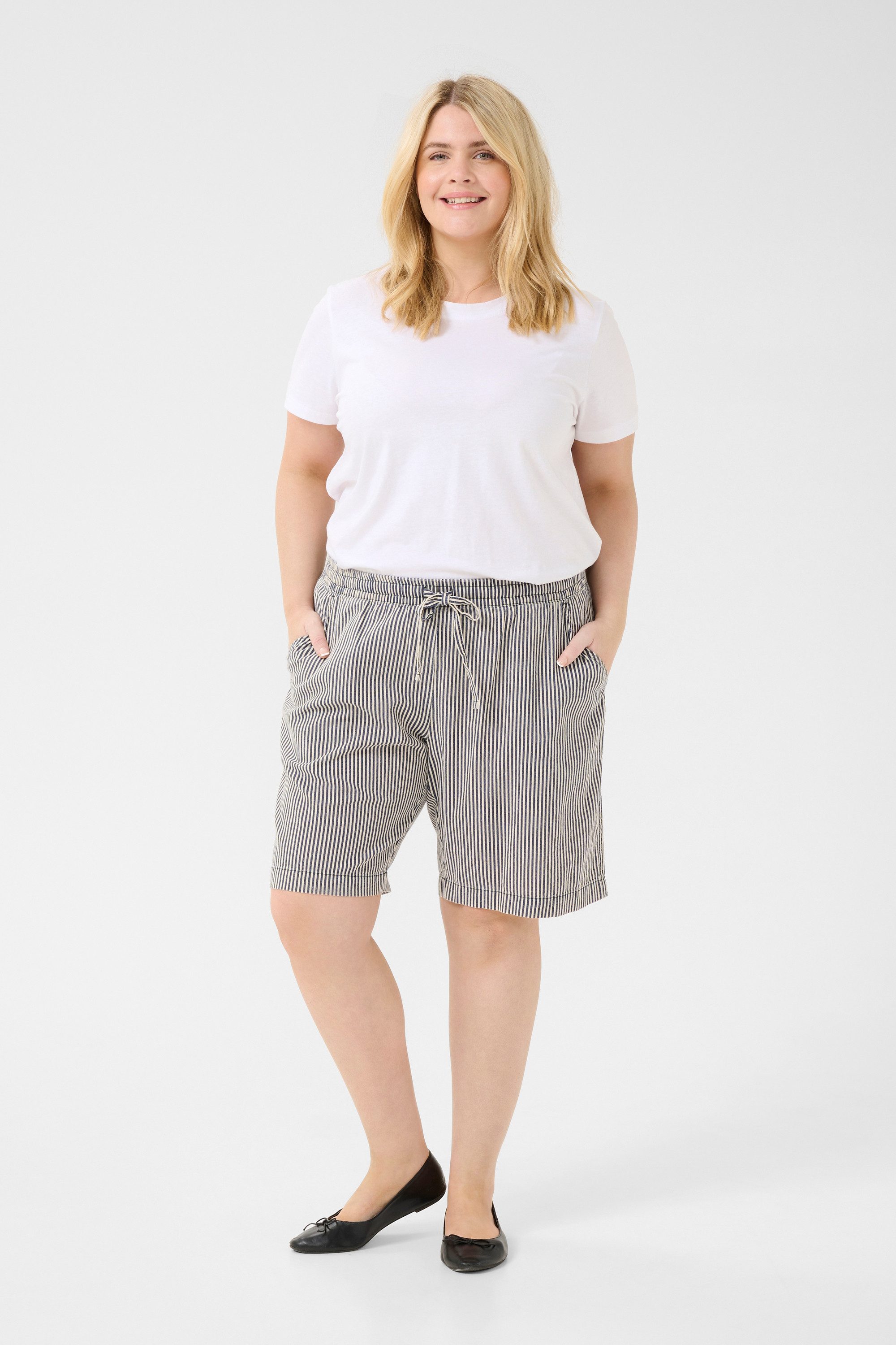 KAFFE Curve Shorts Shorts KCnana Große Größen