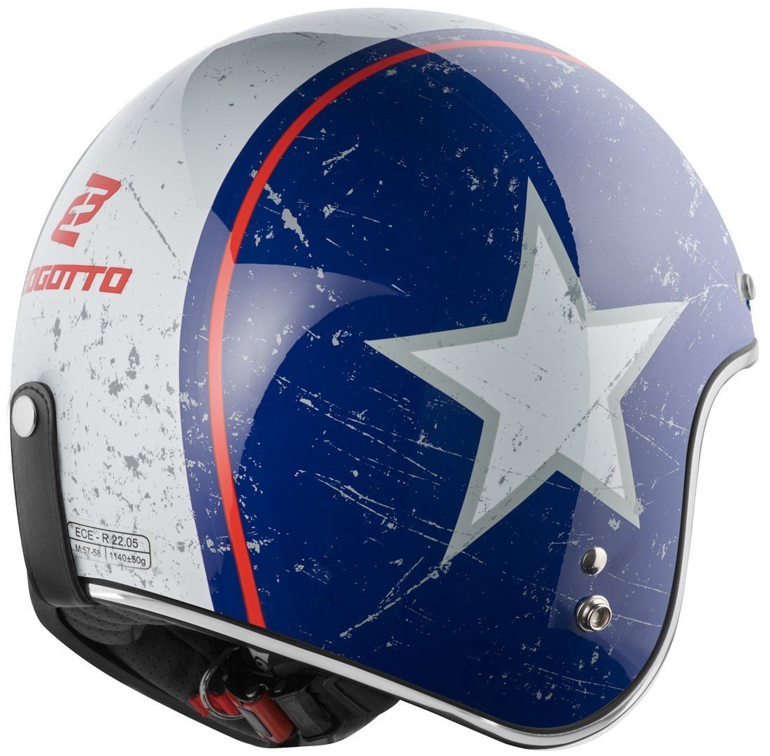 Bogotto Motorradhelm V541 Rebel Jethelm