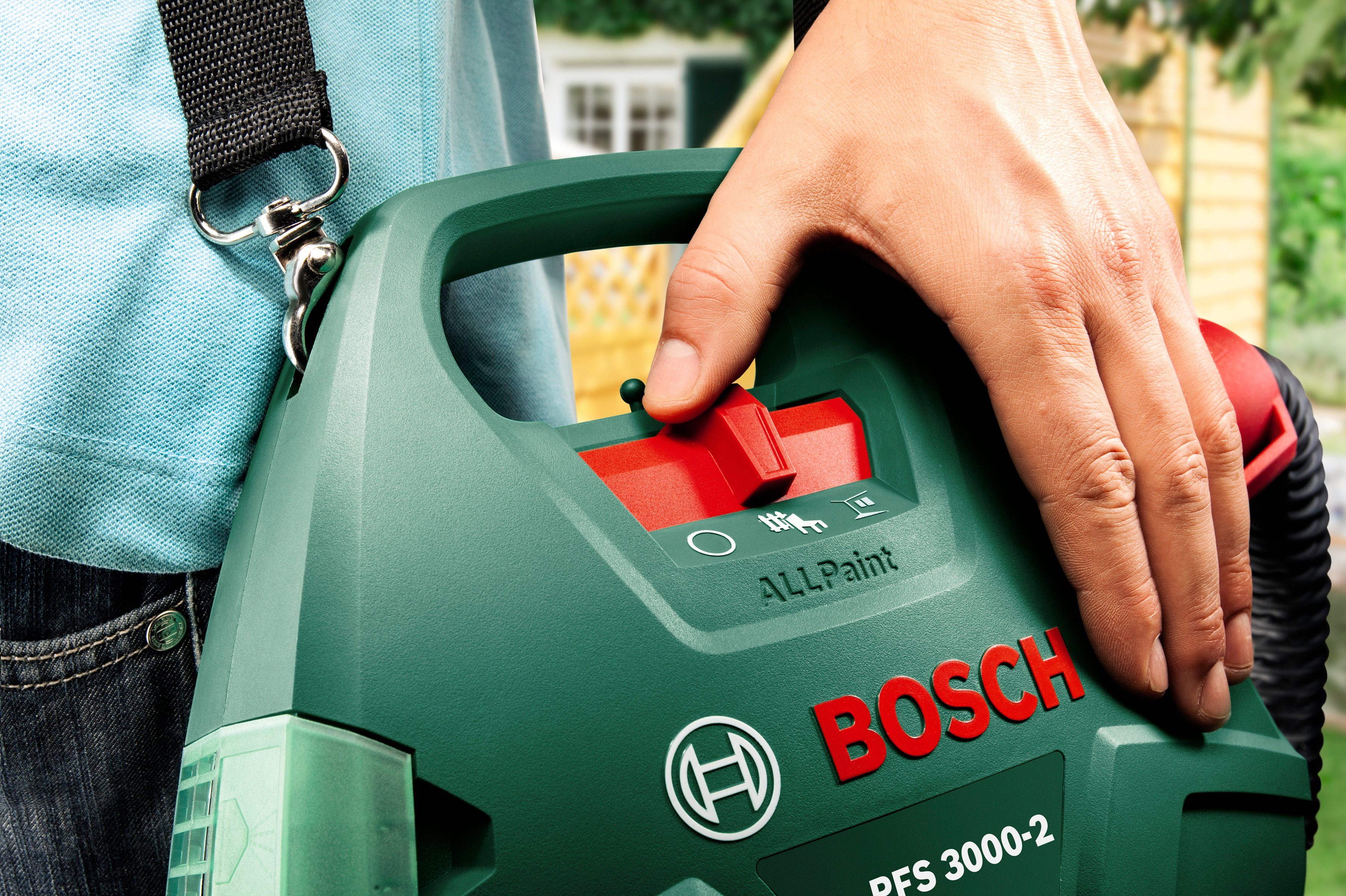 & PFS Bosch 3000-2 Garden Home Farbsprühgerät
