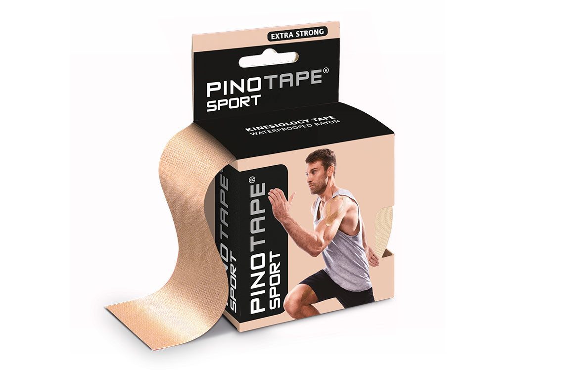Pino Kinesiologie-Tape Pinotape Sport Tape Light Beige 5 cm x 5 m (1-St)