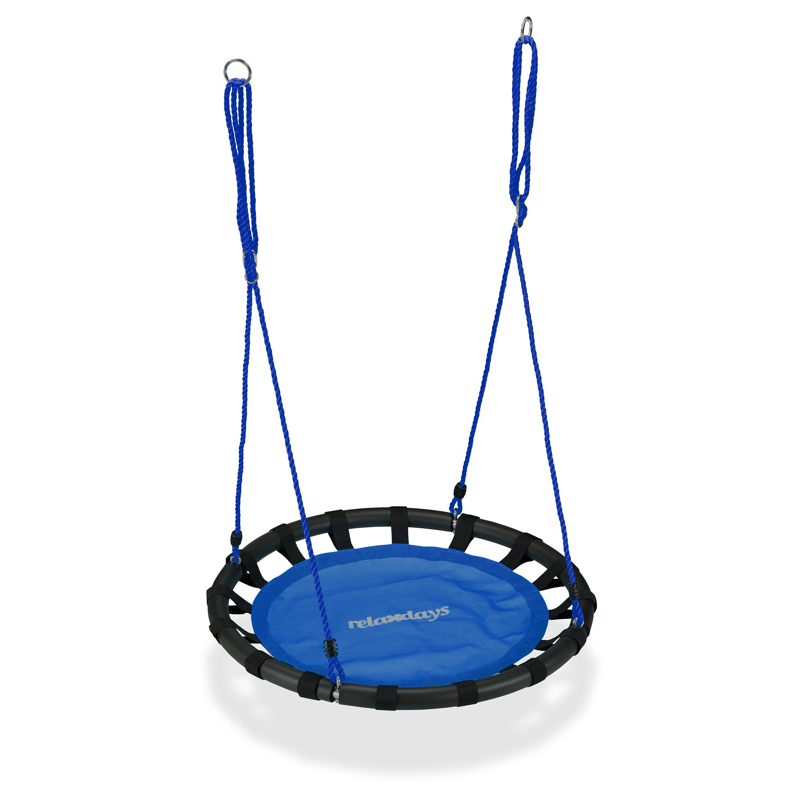 relaxdays Nestschaukel 80cm, Blau günstig online kaufen