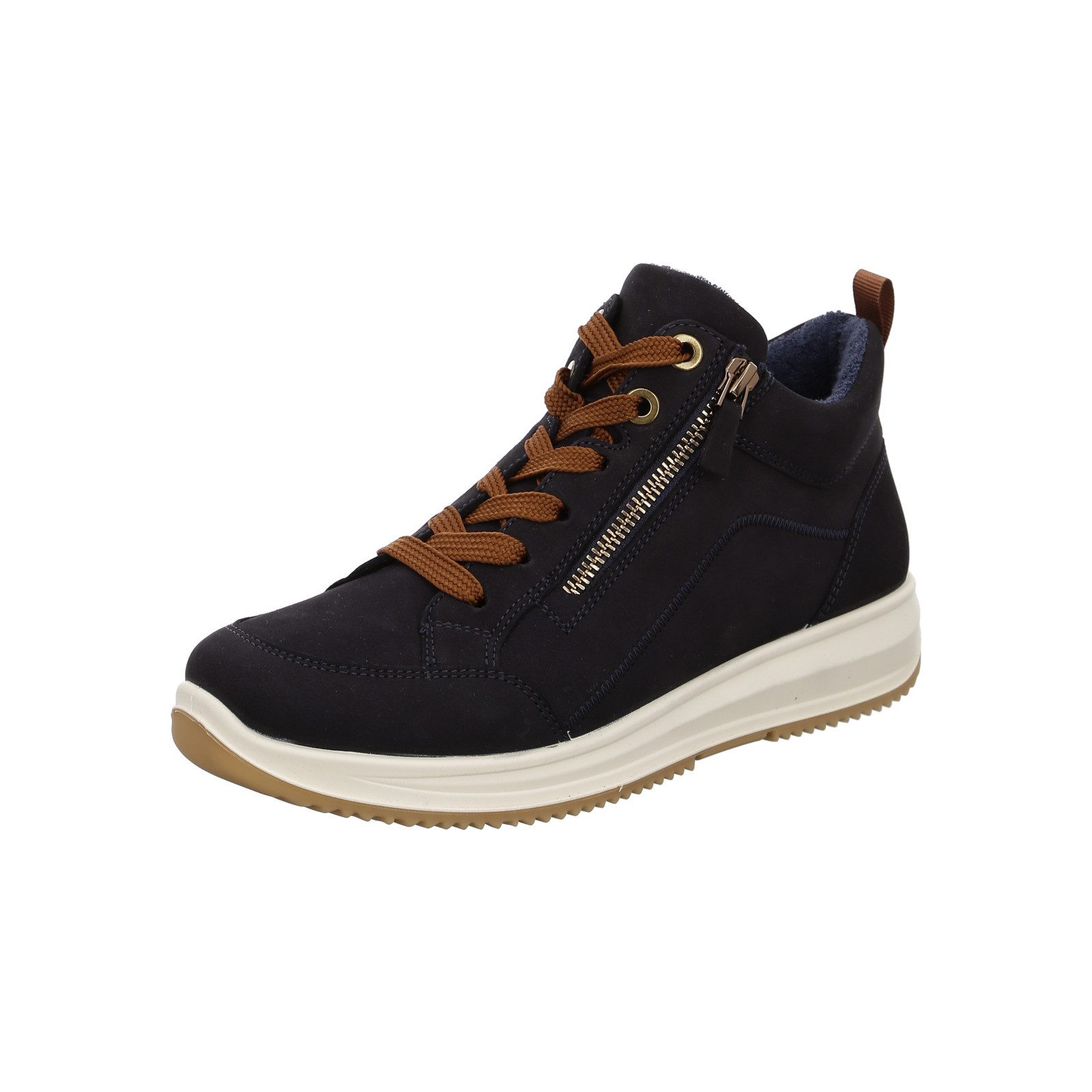 ARA Damen Osaka Sneaker - Bequeme Sneaker Mit Wechselfußbett Bamboo