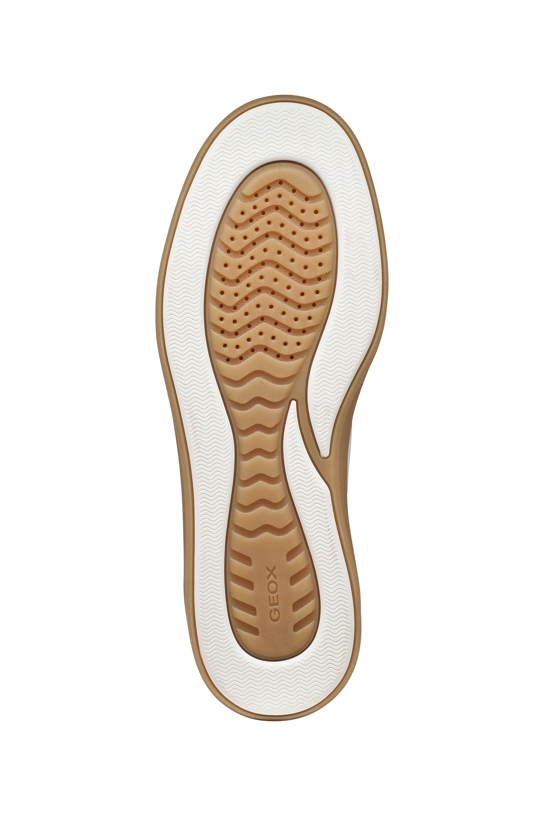 Geox U BALTMOORE Sneaker Halbschuh, Freizeitschuh, Schnürer im Monochrome Look