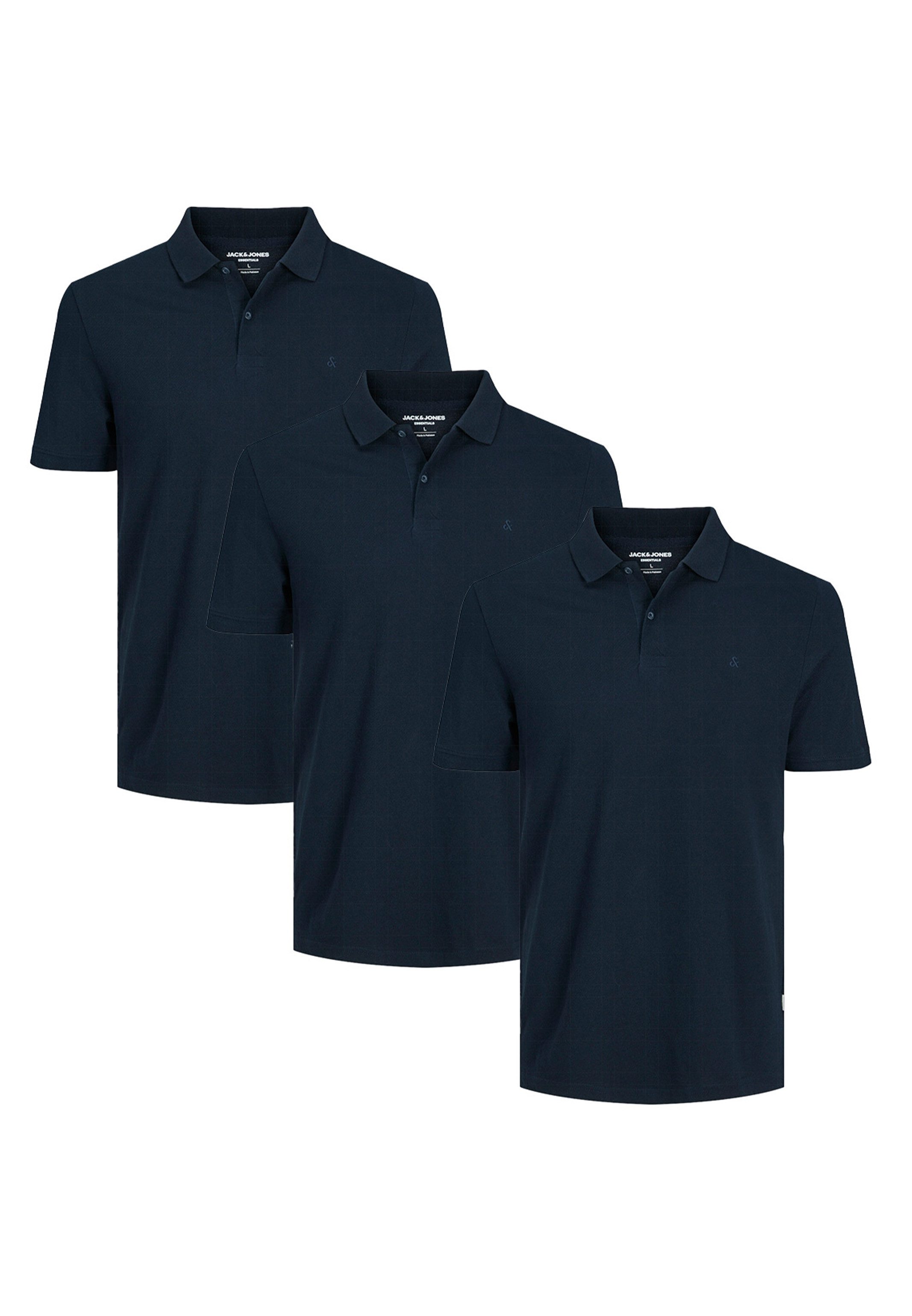 Poloshirt 3er Pack Basic