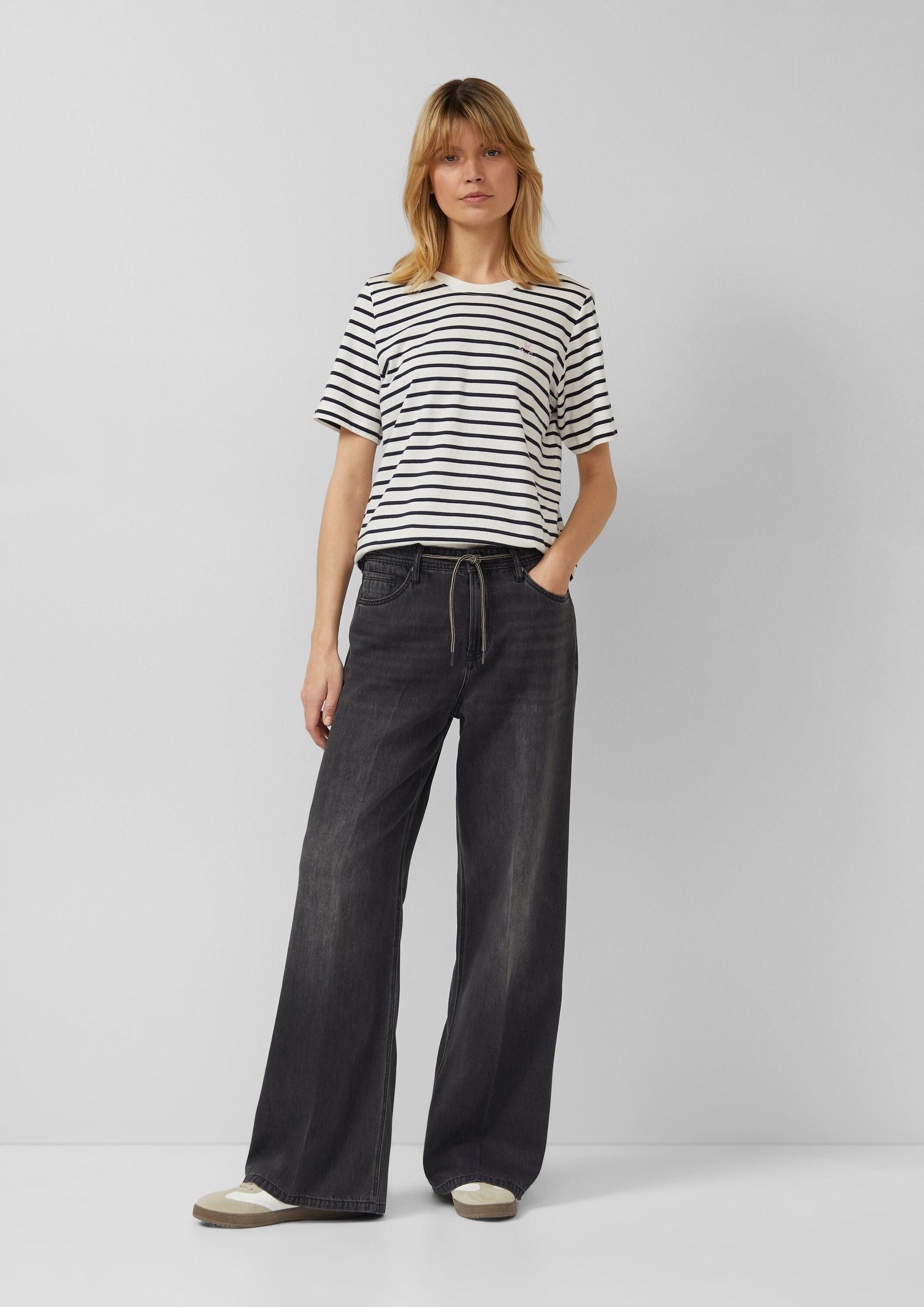 s.Oliver Weite Jeans Jeans-Hose SURI Jeans Suri / Regular Fit / High Rise / günstig online kaufen