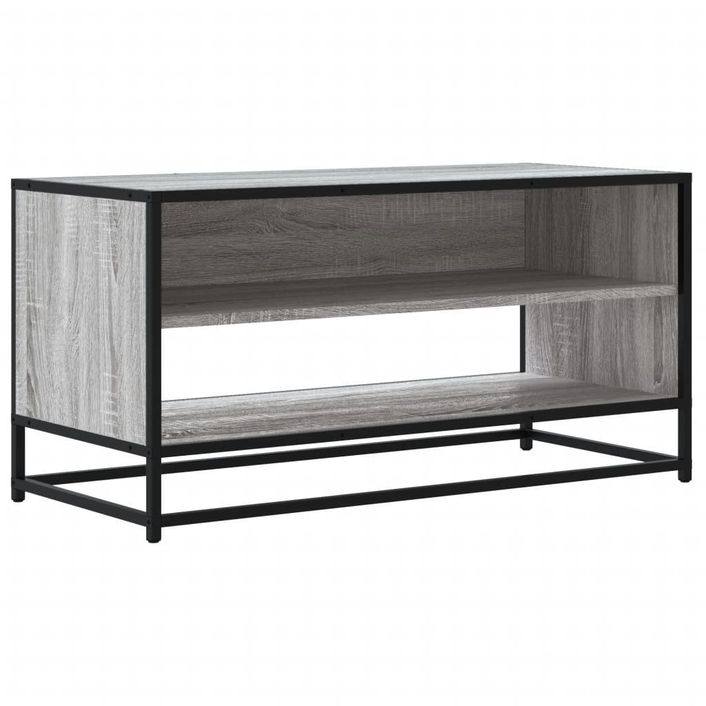 vidaXL TV-Schrank TV-Schrank Grau Sonoma 91x40x46 günstig online kaufen