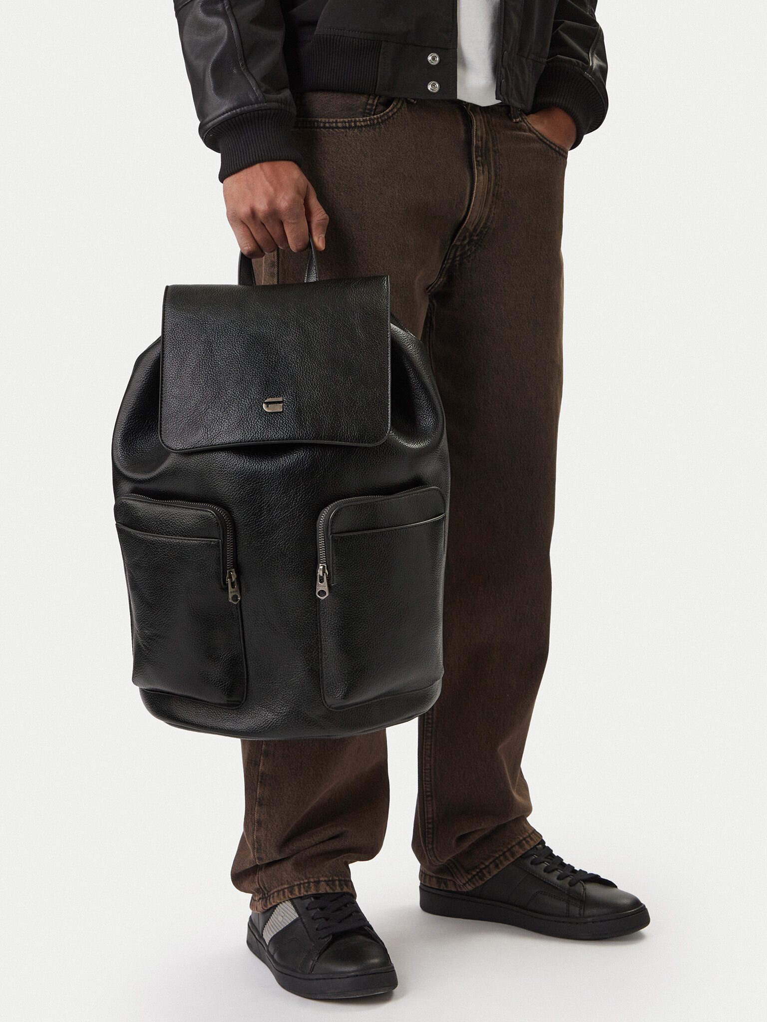 G-STAR Freizeitrucksack G Star Raw Herren-Rucksack Schwarz G-STAR RAW-EO-XC8474 Schwarz