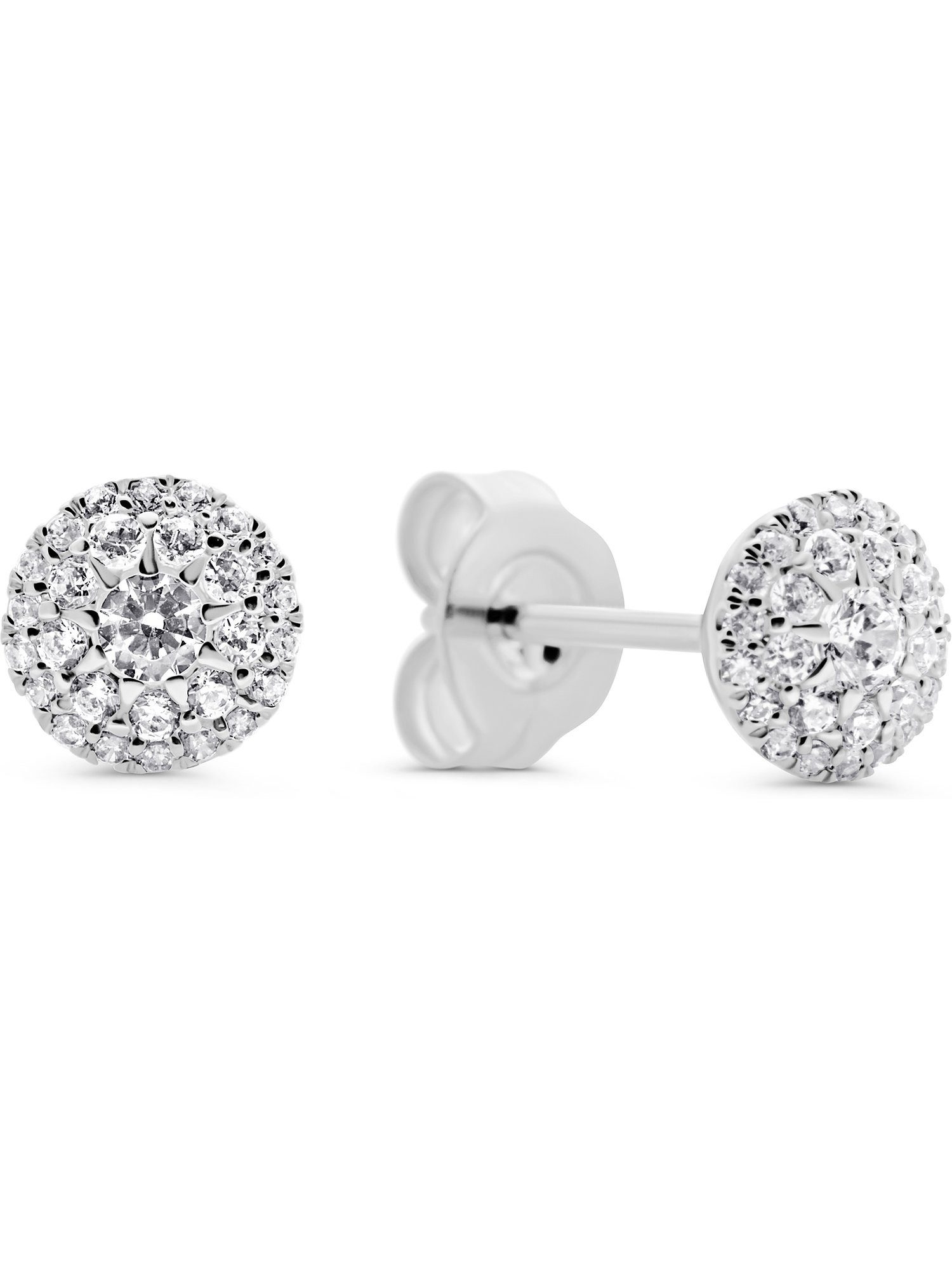 CHRIST Paar Ohrhänger CHRIST Damen-Ohrstecker 2 Diamant