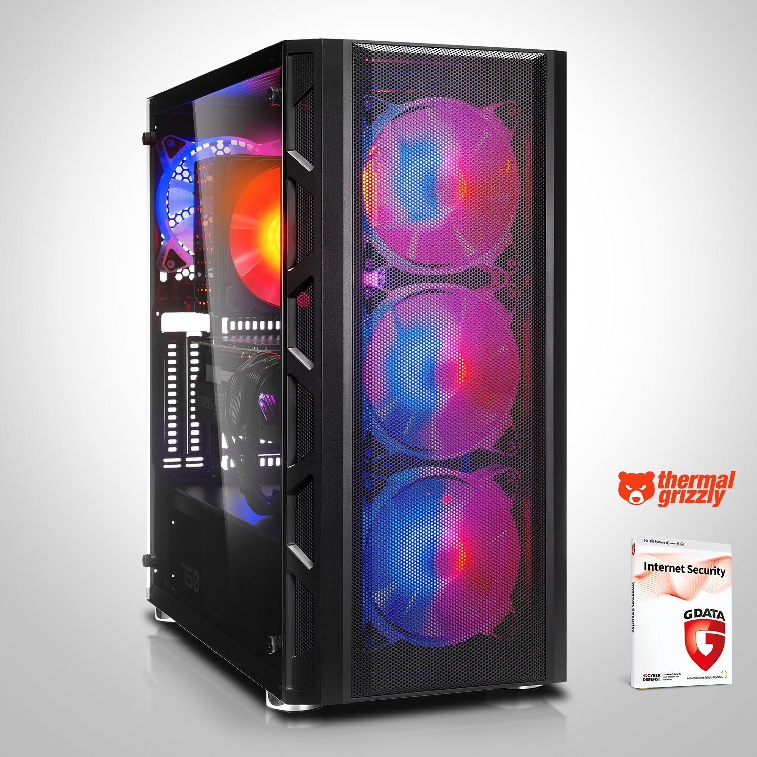 Greed® MK2 - High End Gaming PC - Intel Core i7 10700F + Nvidia Geforce RTX  3060 - Ultra Schneller RGB Computer + 4K Raytracing Rechner mit 4,8 GHZ -  32 GB