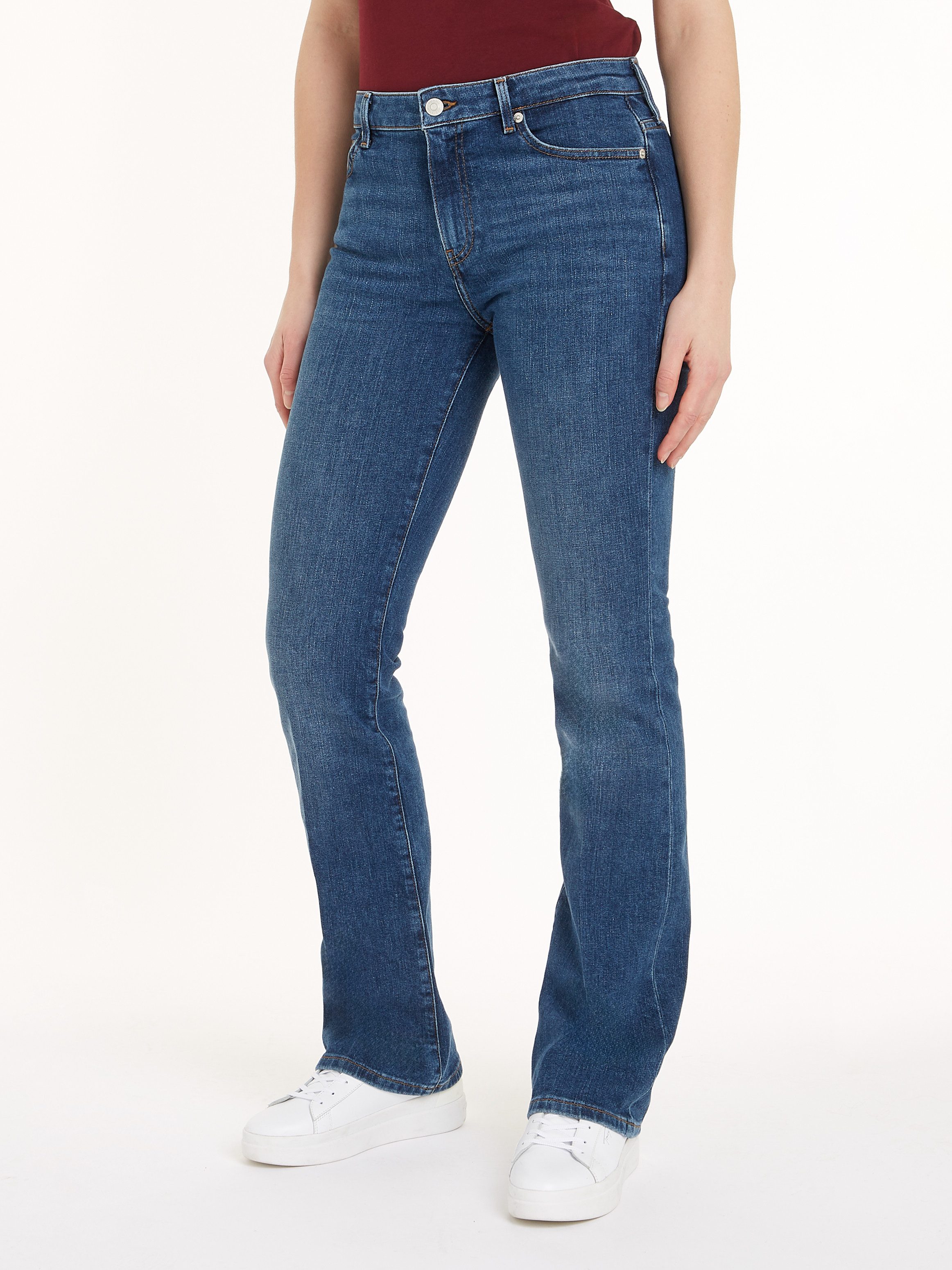 Tommy Hilfiger Bootcut-Jeans BOOTCUT RW CLER günstig online kaufen
