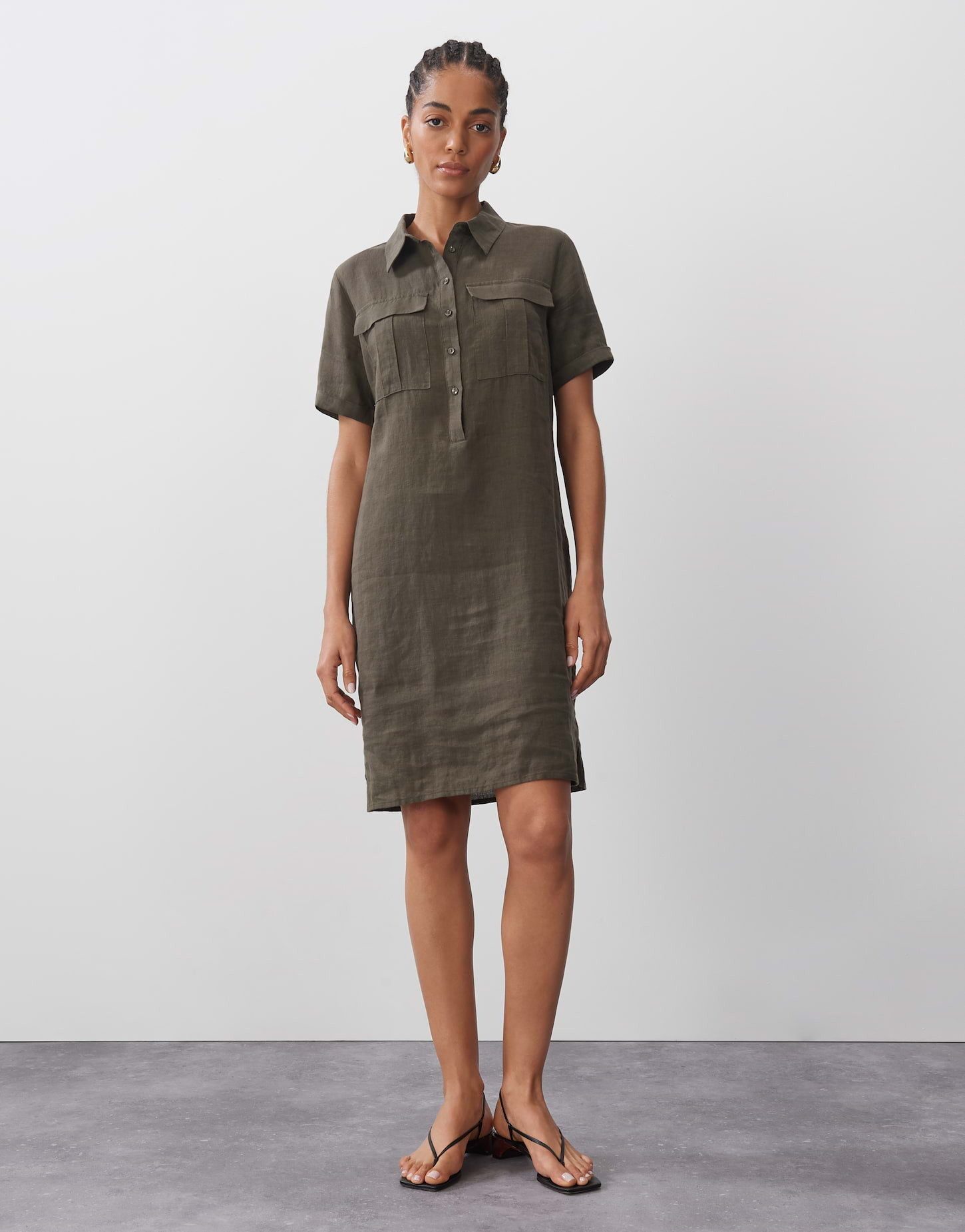 someday Sommerkleid Leinenkleid QUINTY LINEN