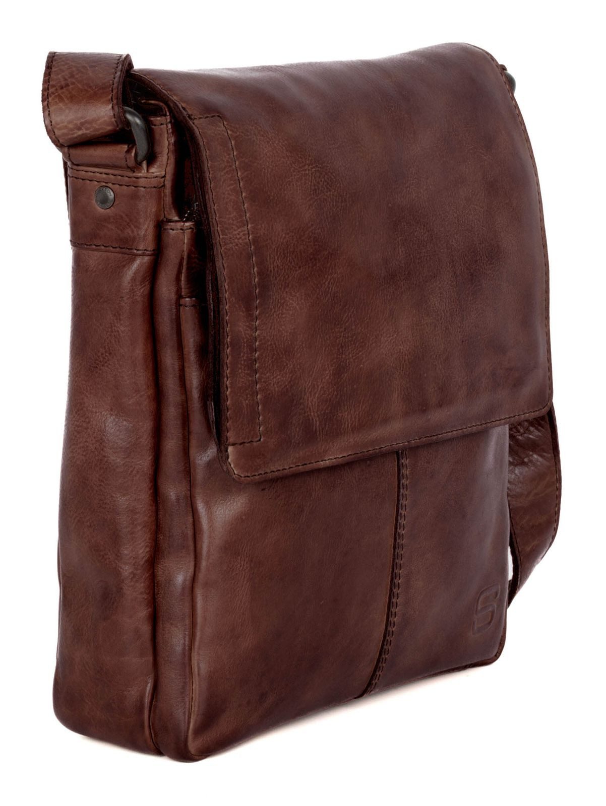 Spikes & Sparrow Umhängetasche Flap Bag, aus echtem Leder
