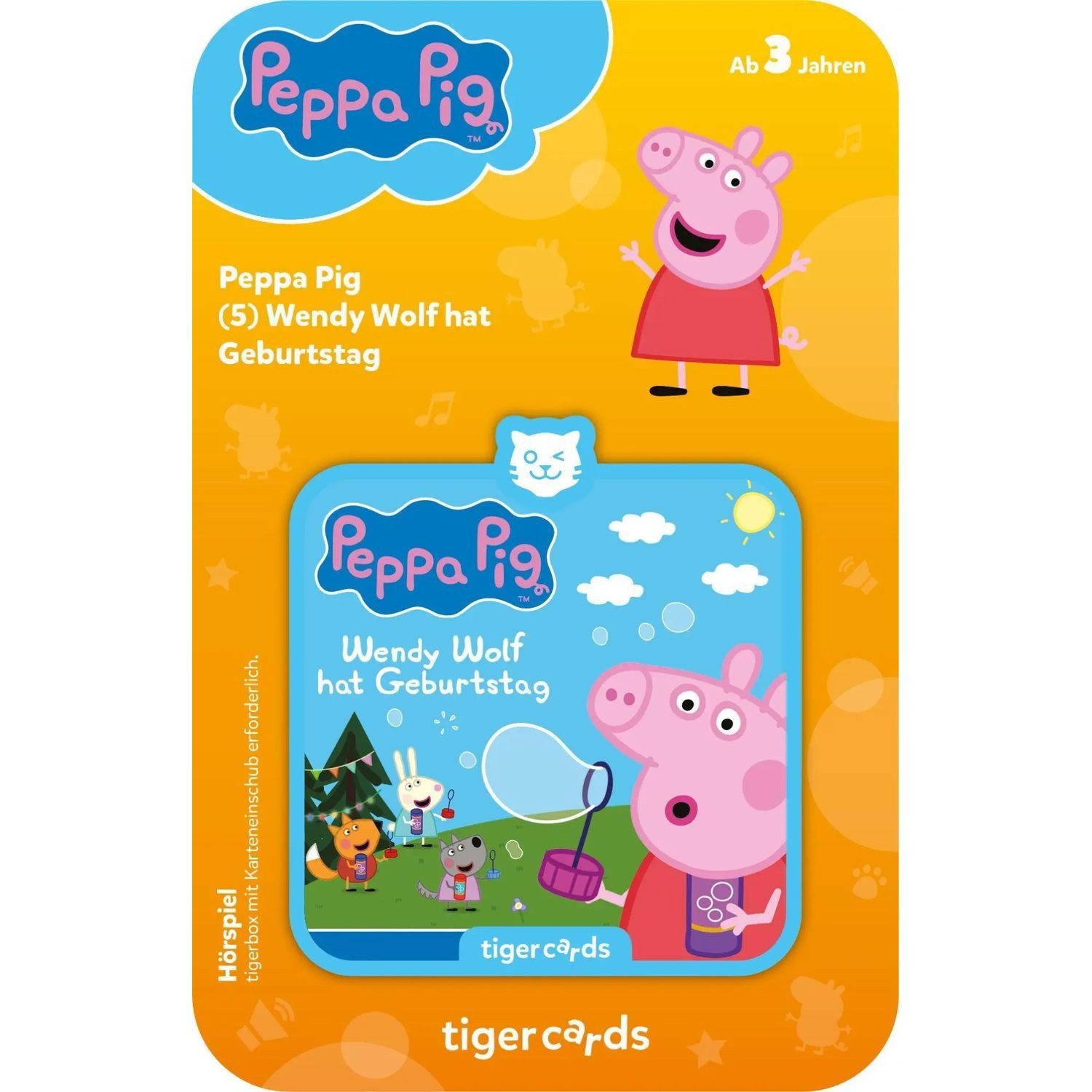 Tiger Media Deutschland GmbH Hörspiel tigercard - Peppa Pig - Folge 5: Wendy Wolf hat Geburtstag