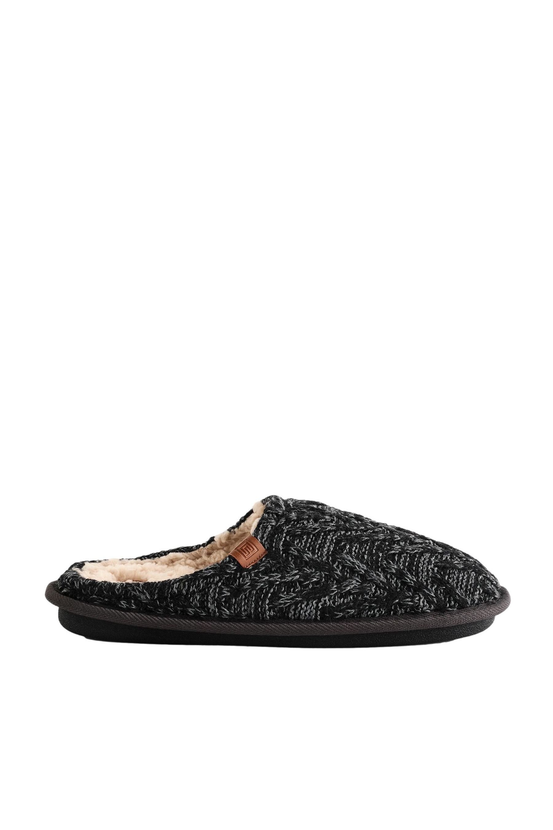 Strickpantoffel Hausschuh