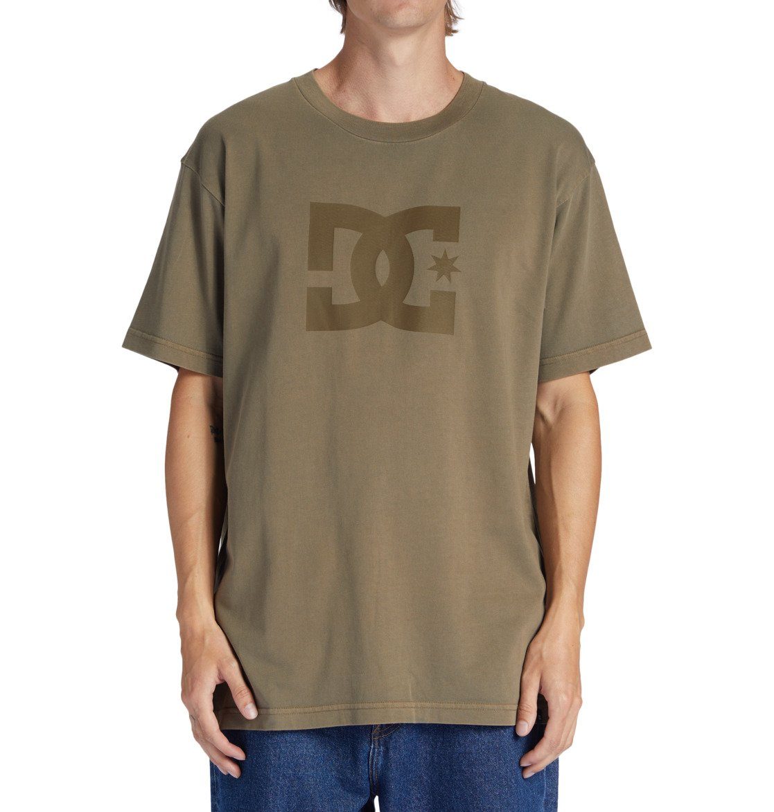 DC Shoes T-Shirt DC Star Pigment Dye Capers Enzyme Wash