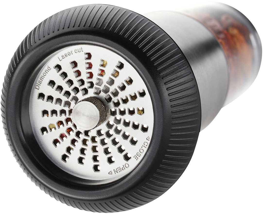 GEFU Chilimühle X-PLOSION® manuell, extrascharfes, korrosionsbeständiges Edelstahl-Schneidwerk