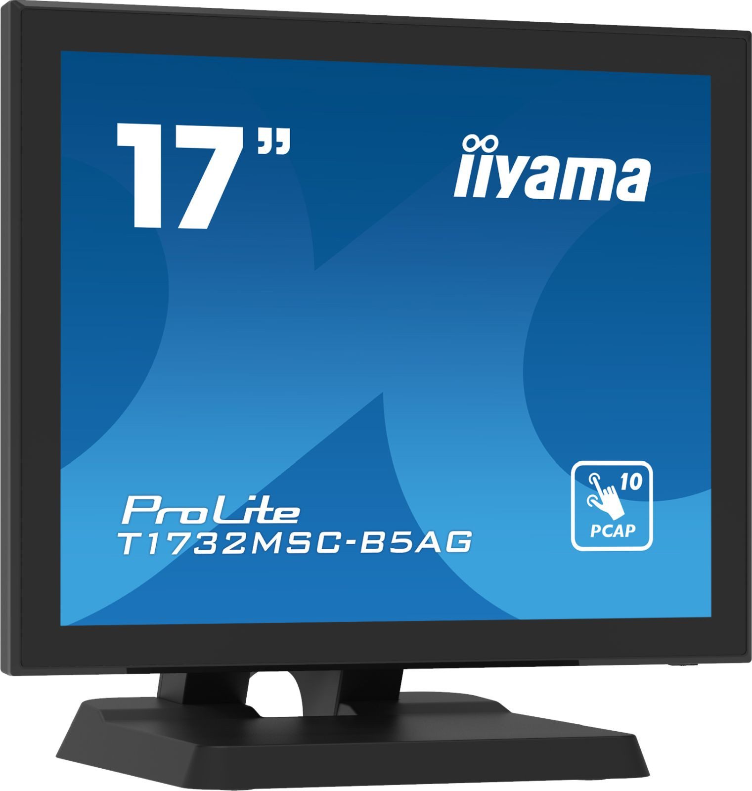 Iiyama ProLite T1732MSC-B5AG Display 43,18cm 17Zoll TFT-Monitor (1280 x 1024 px, 5 ms Reaktionszeit, 75 Hz, TN, Touchscreen, Lautsprecher, HDCP)