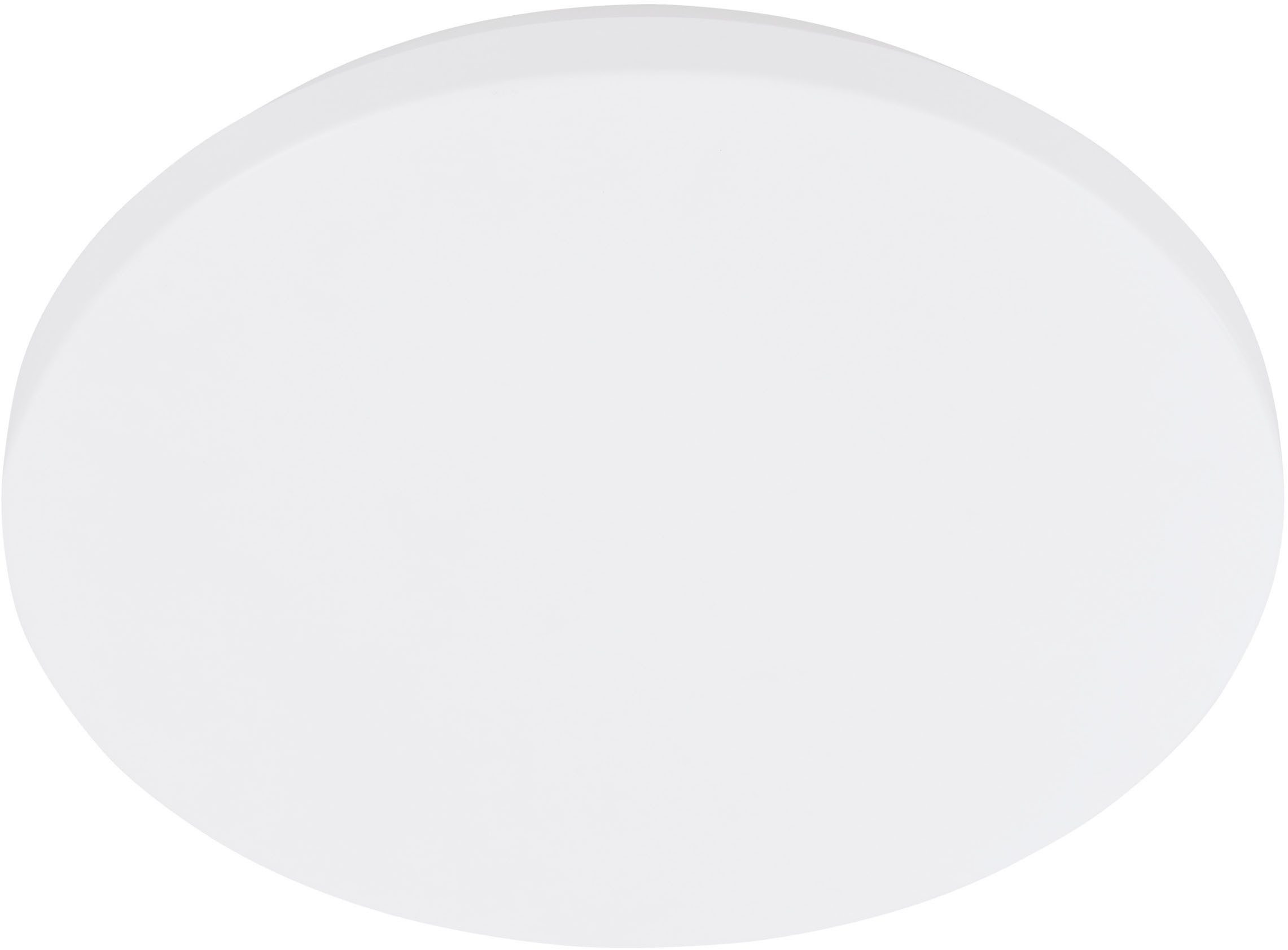 EGLO Deckenleuchte FRANIA-IP Deckenlampe - Stahl - LED - 18W - IP44, Memoryfunktion, LED fest integriert, Neutralweiß, Kaltweiß, Warmweiß, Wohzimmerlampe, Esszimmerlampe, Flur, Schlafzimmer, H6 x Ø31 cm