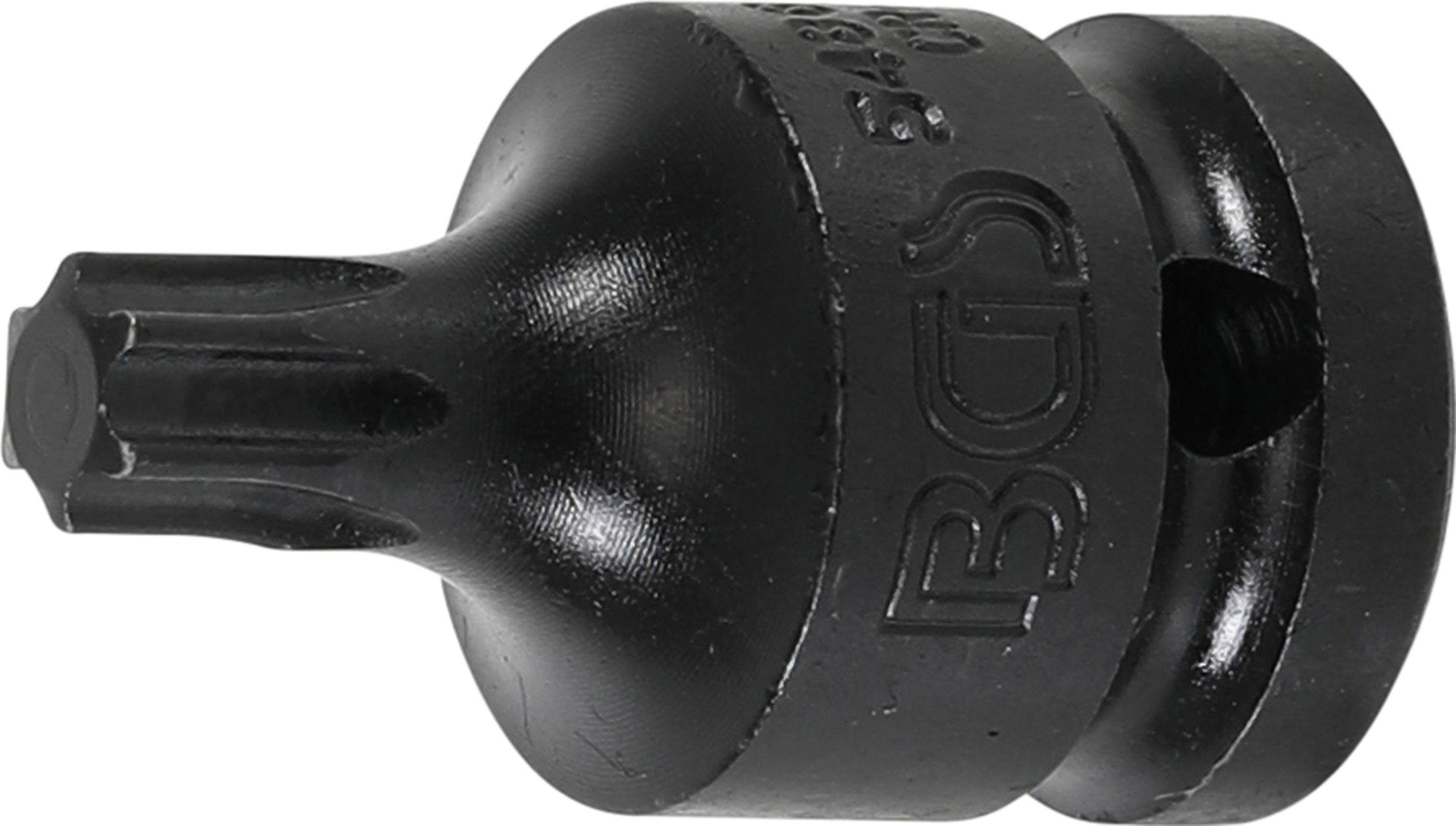 BGS technic Bit-Schraubendreher mm (1/2), Kraft-Bit-Einsatz, 12,5 Antrieb Torx) T-Profil (für T50 Innenvierkant
