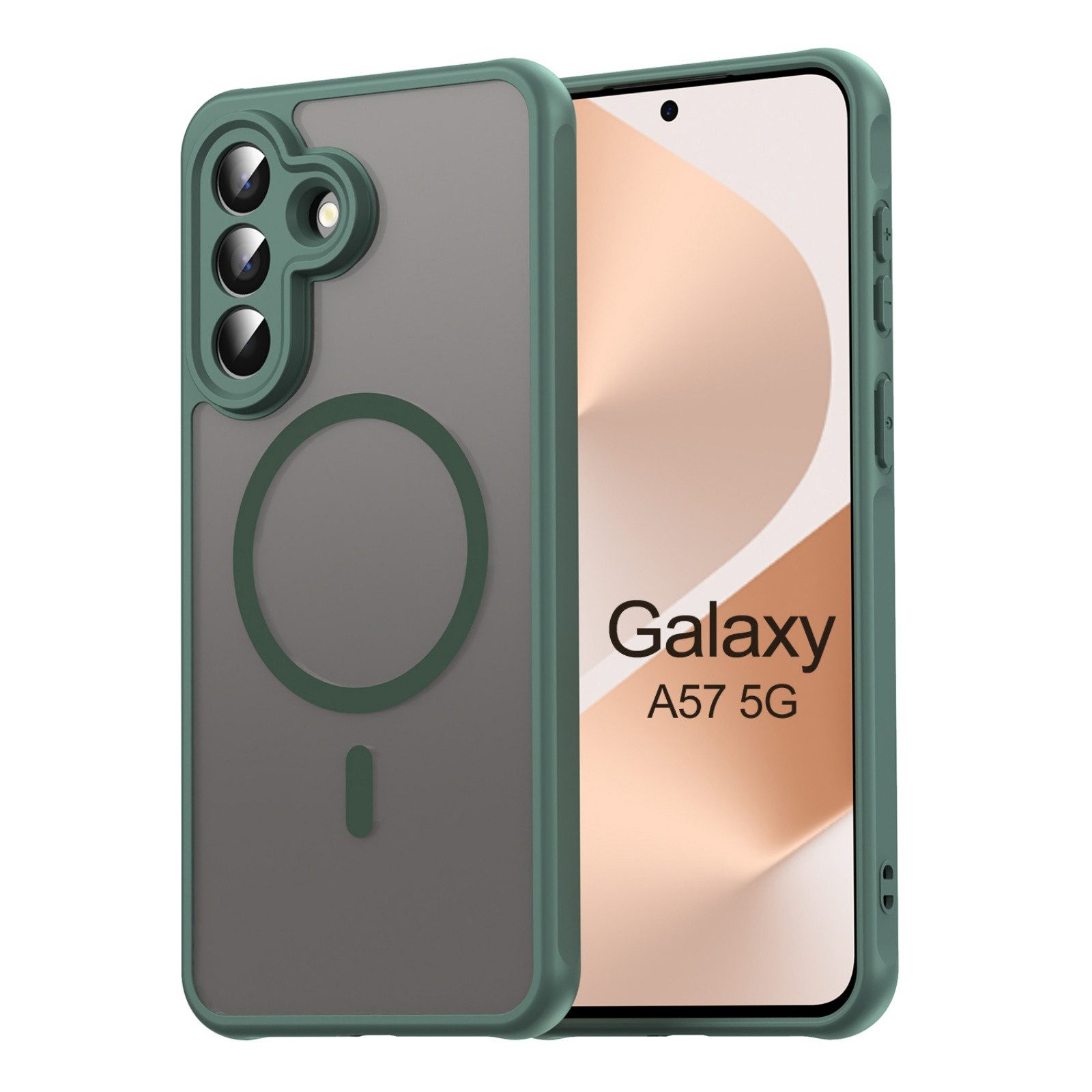 betterfon Handyhülle für Samsung Galaxy Serie Schutzhülle Magnet Case Hülle magnetisch, Magnetisches Laden, mattes Design, kratzfest & stoßfest verarbeitet