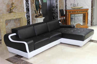 JVmoebel Ecksofa Sofa L-Form Couch Wohnlandschaft Ecksofa Garnitur Moderne Couch Sofort