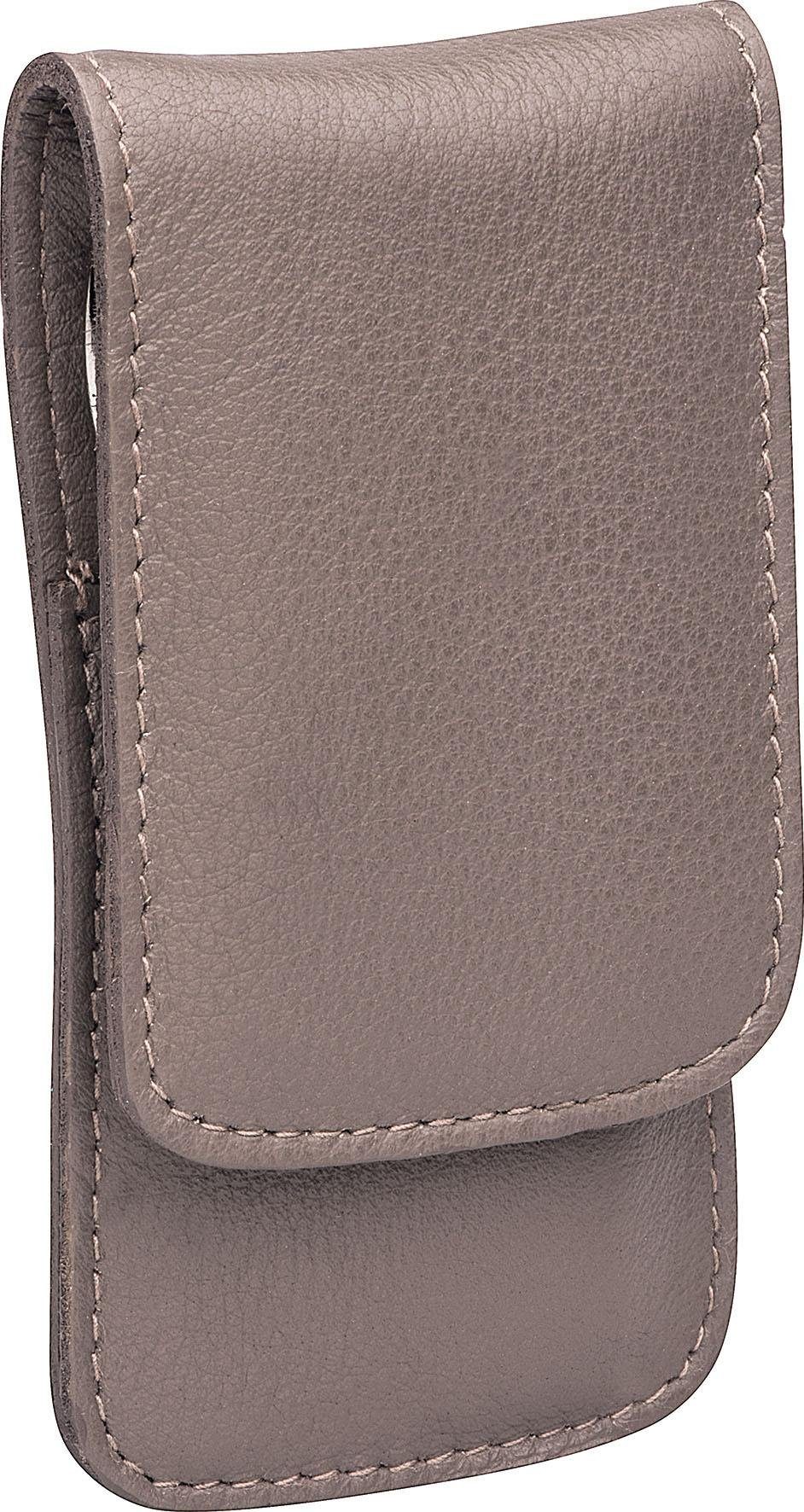 ERBE Maniküre-Etui Siena, 3 taupe tlg., Taschen-Lederetui