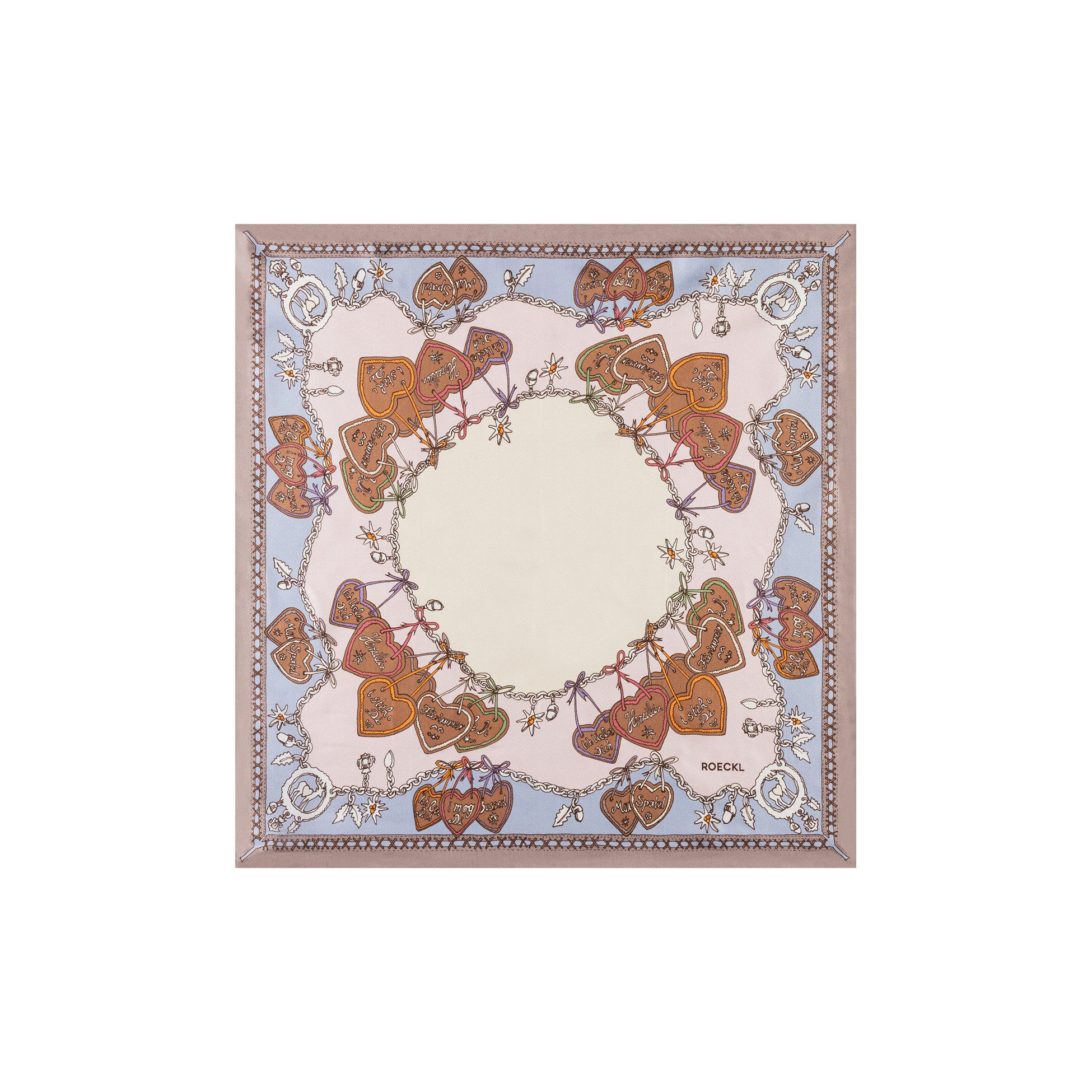 Roeckl Nickituch Anni, Seidentuch mit Bavaria Print