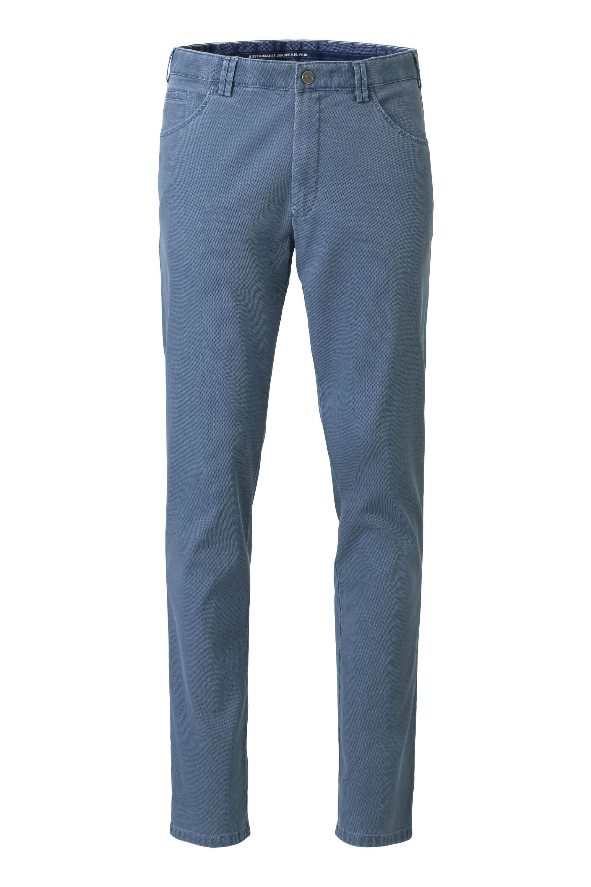 MEYER Chinos Dublin 9-3009 in hochelastischer moderner Micro Struktur – Bild 2 von 5
