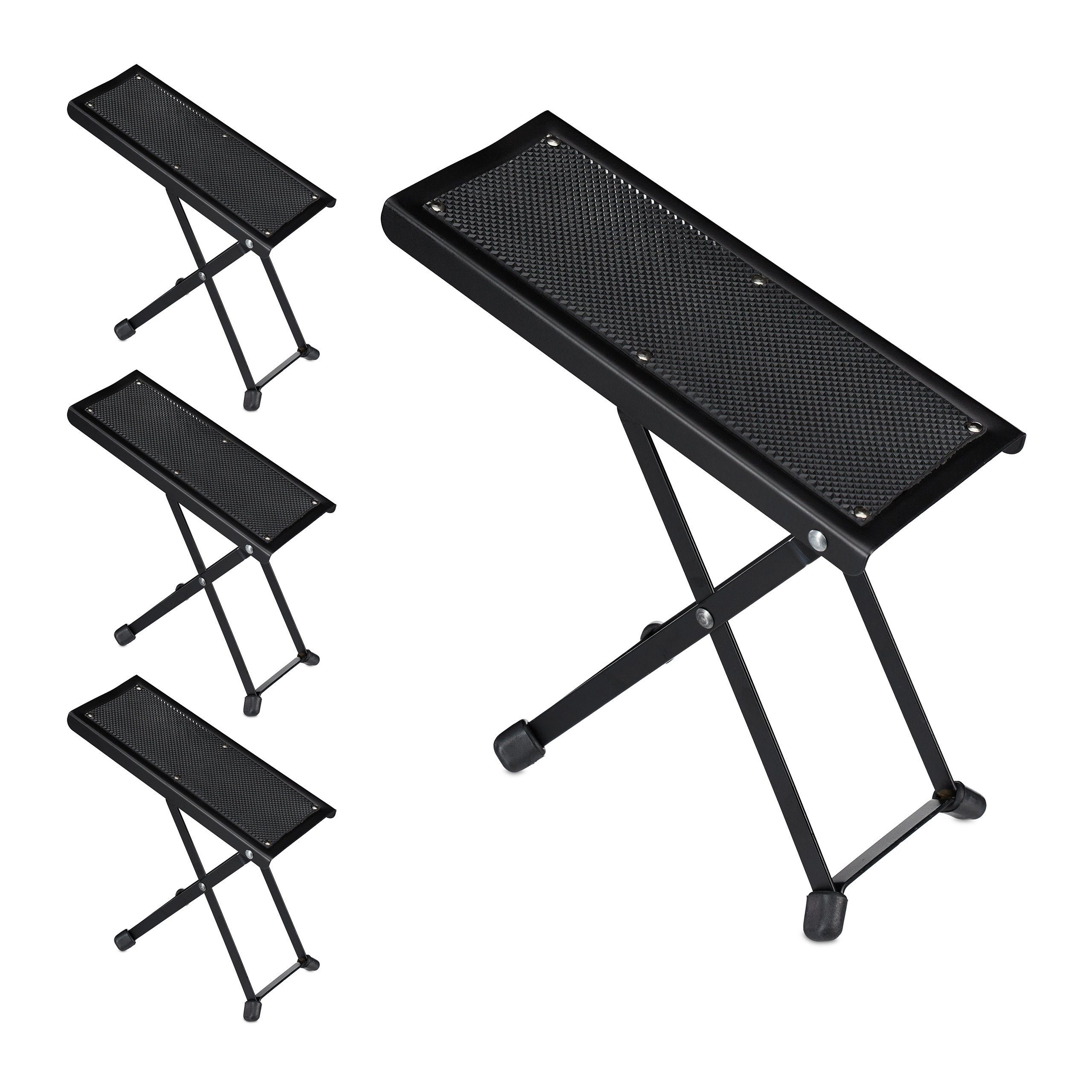 Gitarrenständer 4 x Fußbank Gitarre