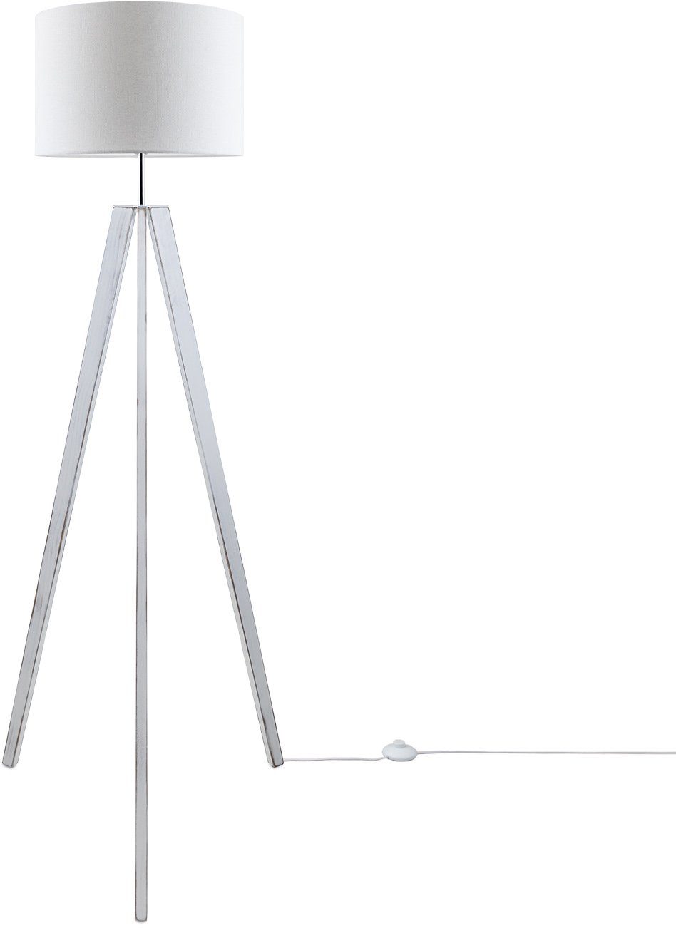 Paco Home Stehlampe Canvas uni Color, günstig online kaufen