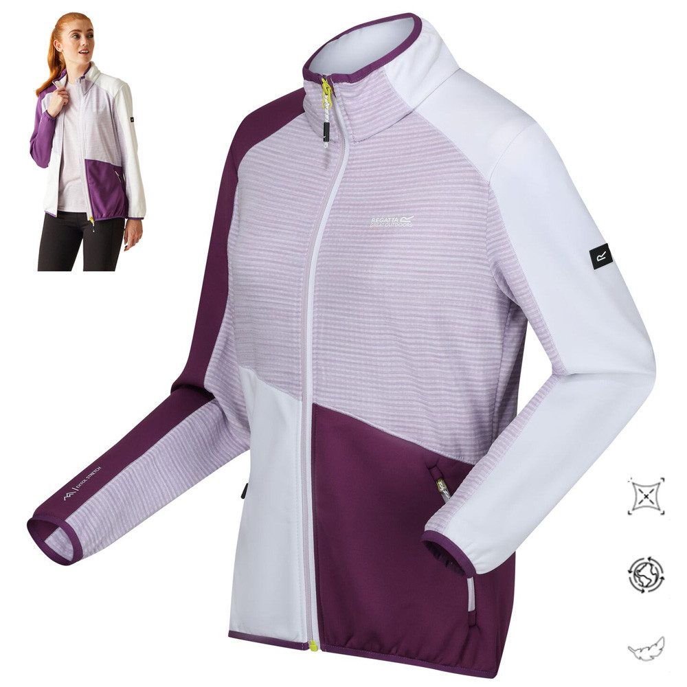 Trekkingjacke Regatta - funktionelle Extol Stretch Softshell Midlayer Jacke Yare lX