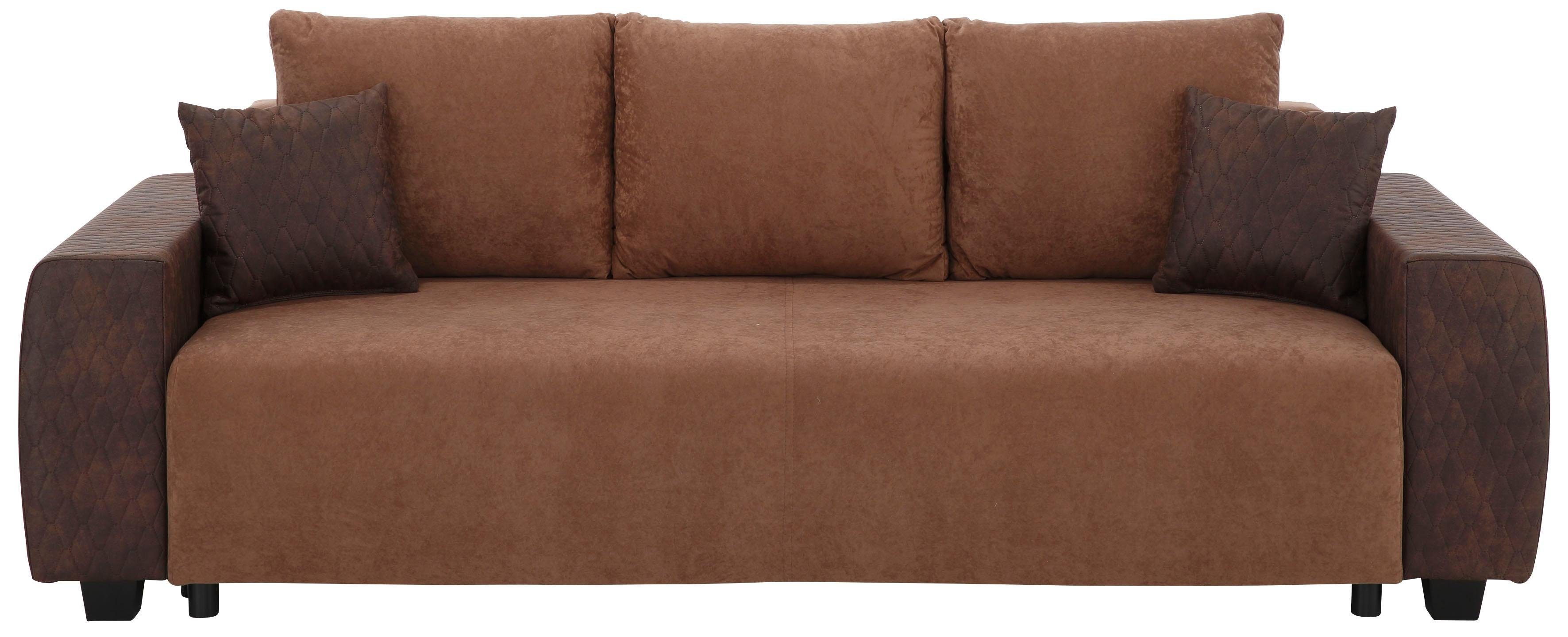 Home affaire Schlafsofa Bella, mit geprägtem günstig online kaufen
