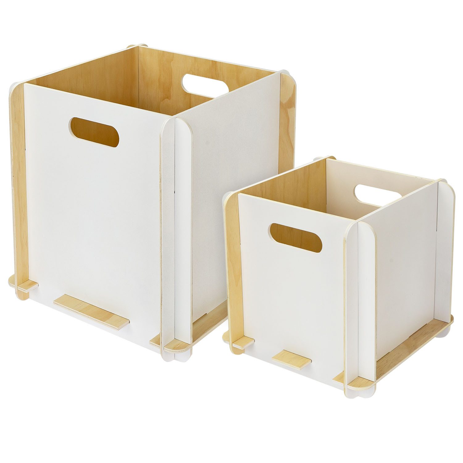 HMF Aufbewahrungsbox Praktische Regalbox aus Holz günstig online kaufen